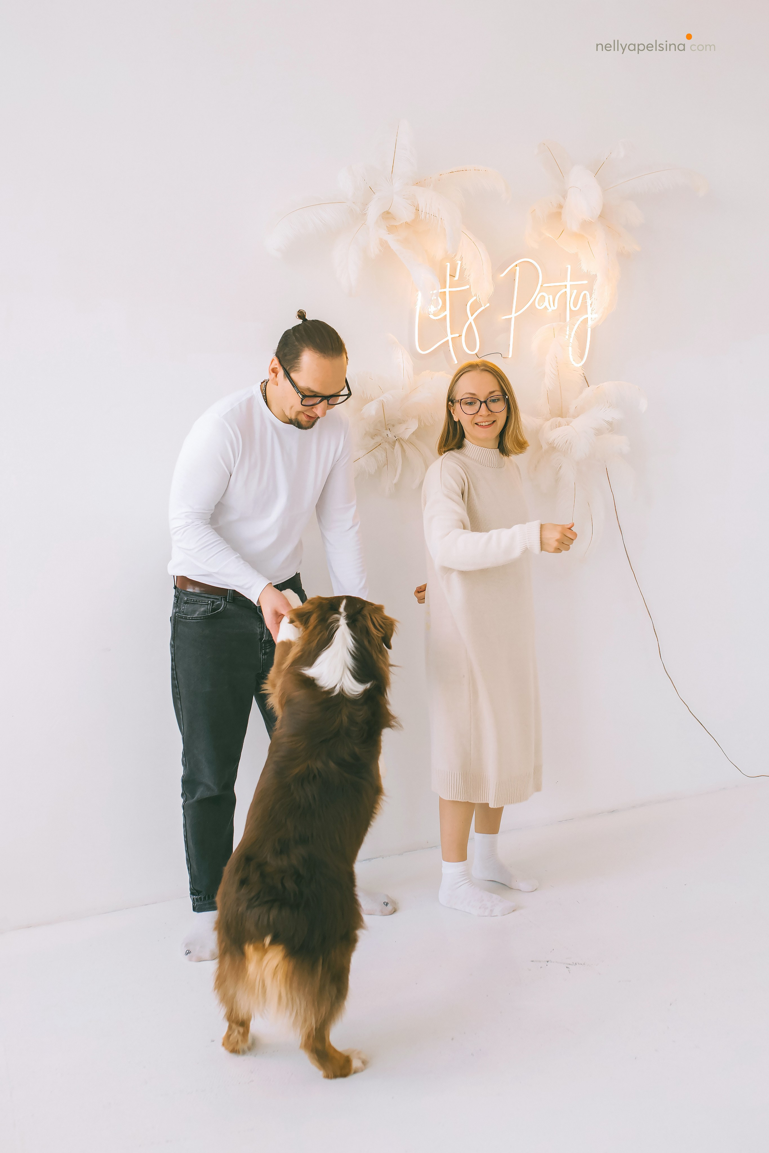 Наташа, Вася, Сима и Шоколад. Фотограф Нелли Самойлова