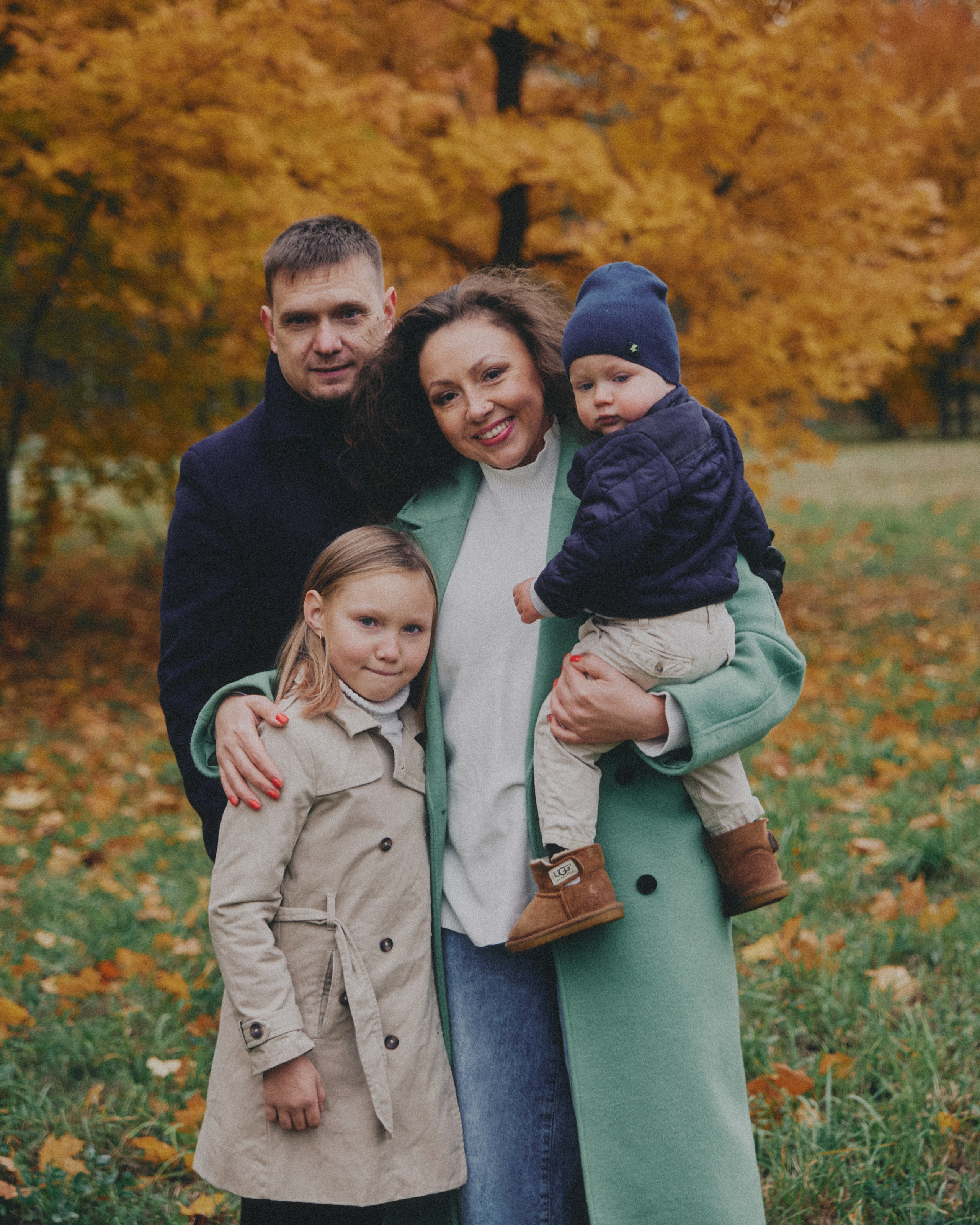 Денис, Юля, София и Миша. Портретный фотограф в Москве Ольга Крылова