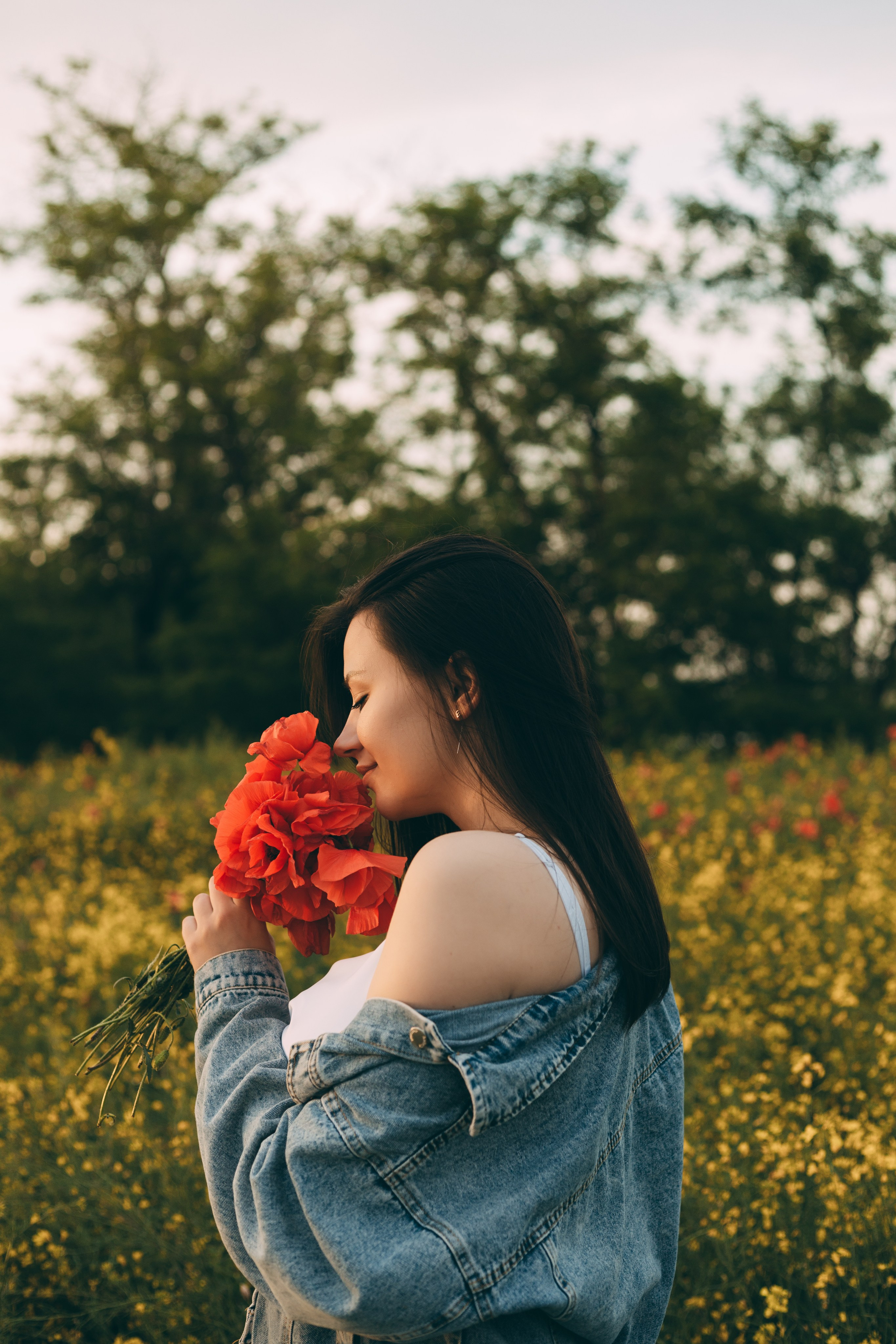 Фотосессия в маковом поле Новопокровская. Свадебный и семейный фотограф в Краснодарском крае Мария Данилкина