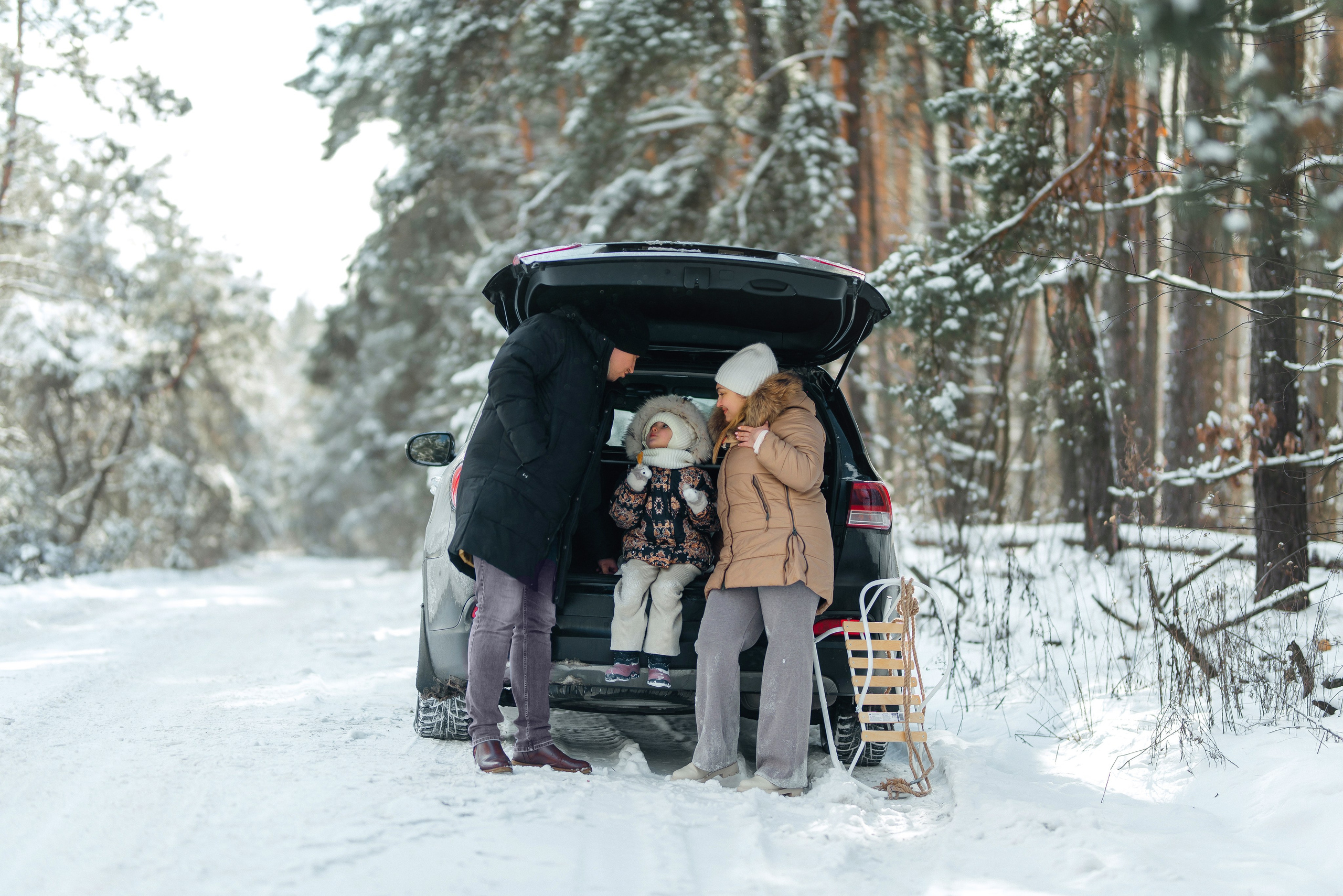 Ирина, Андрей и Ульяна. Фотограф Таинств Крещения и Венчания в г. Курске