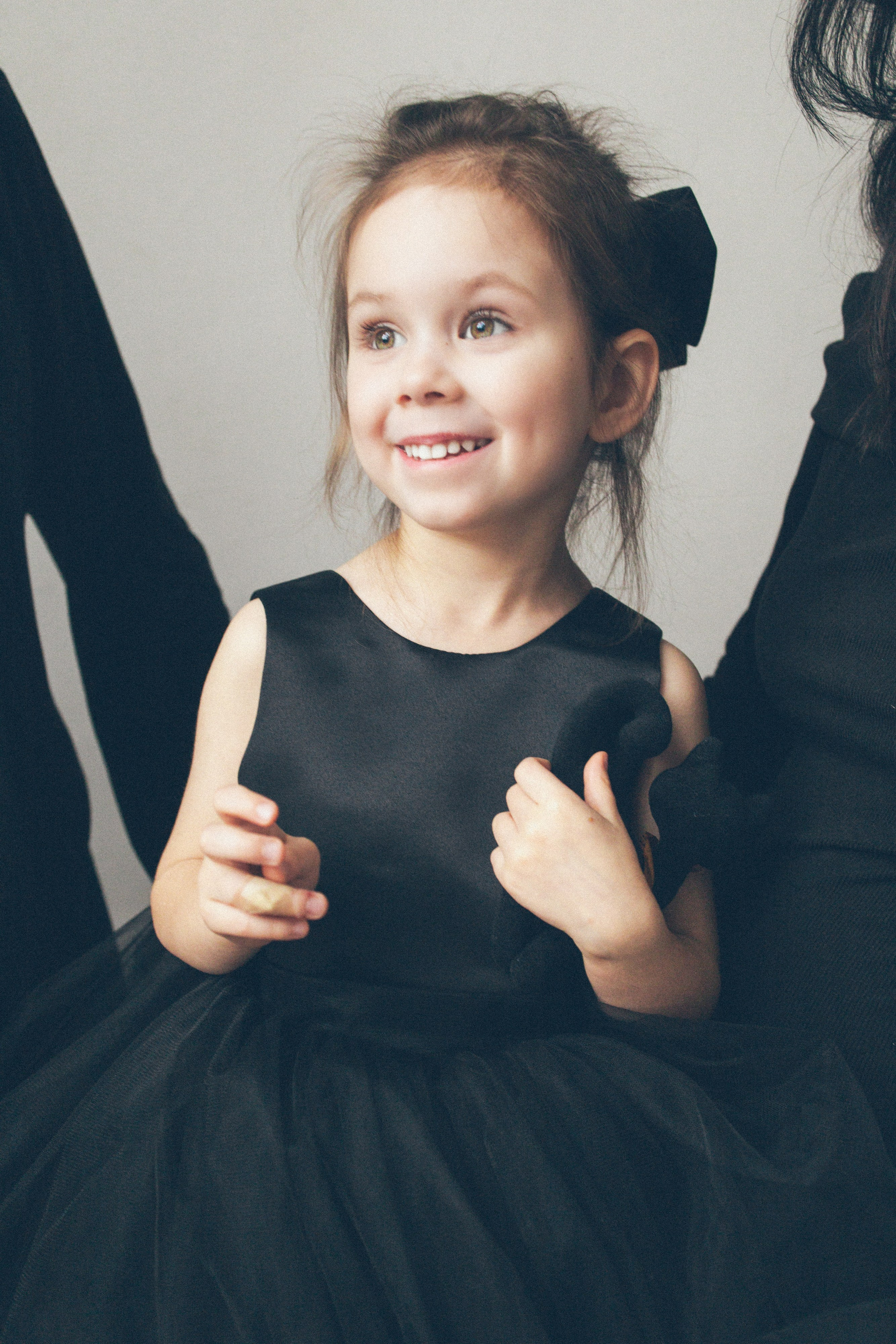 В черном. Детский семейный фотограф в Москве Светлана Микадзе