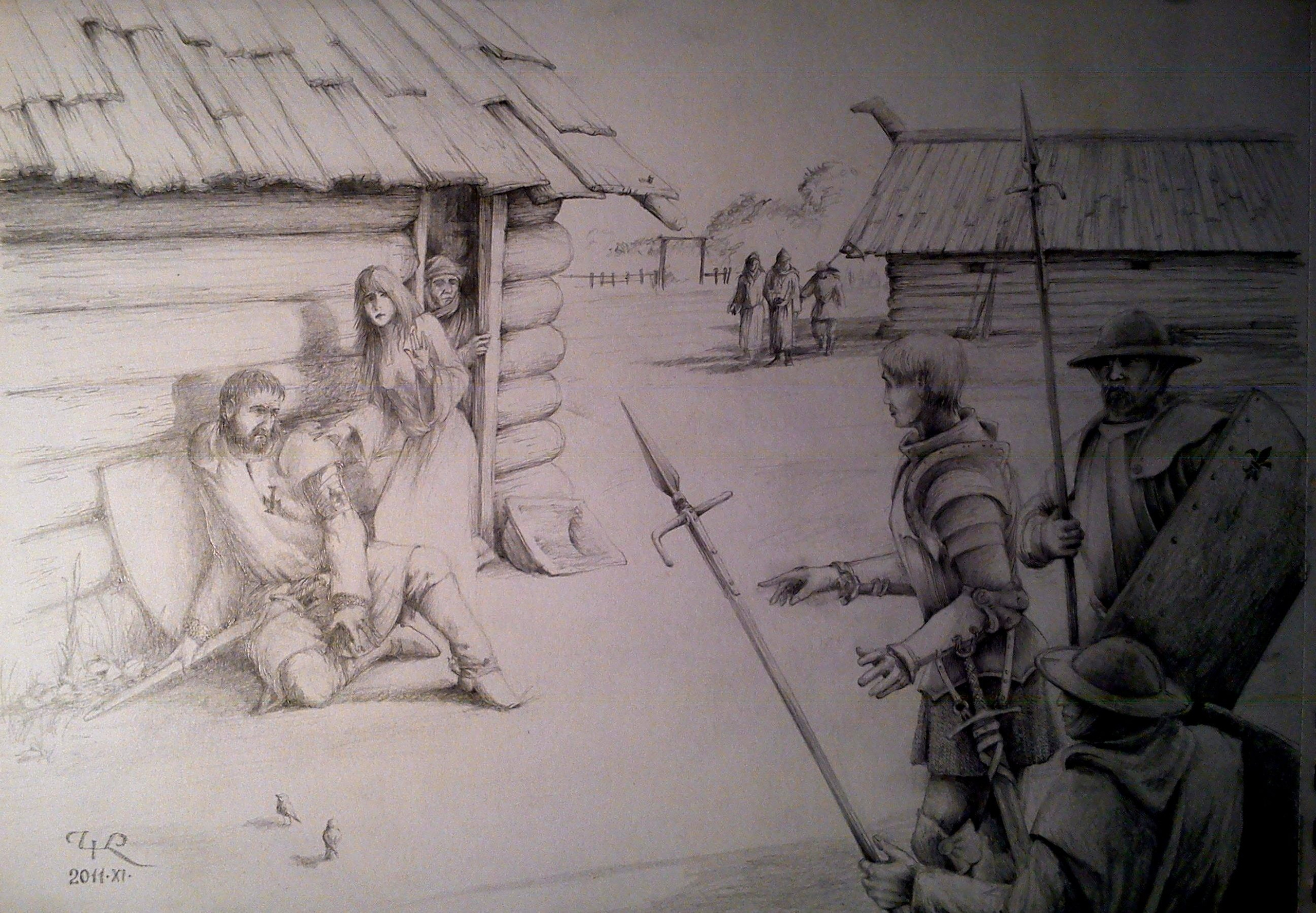 Рисунки. Графика Часовских