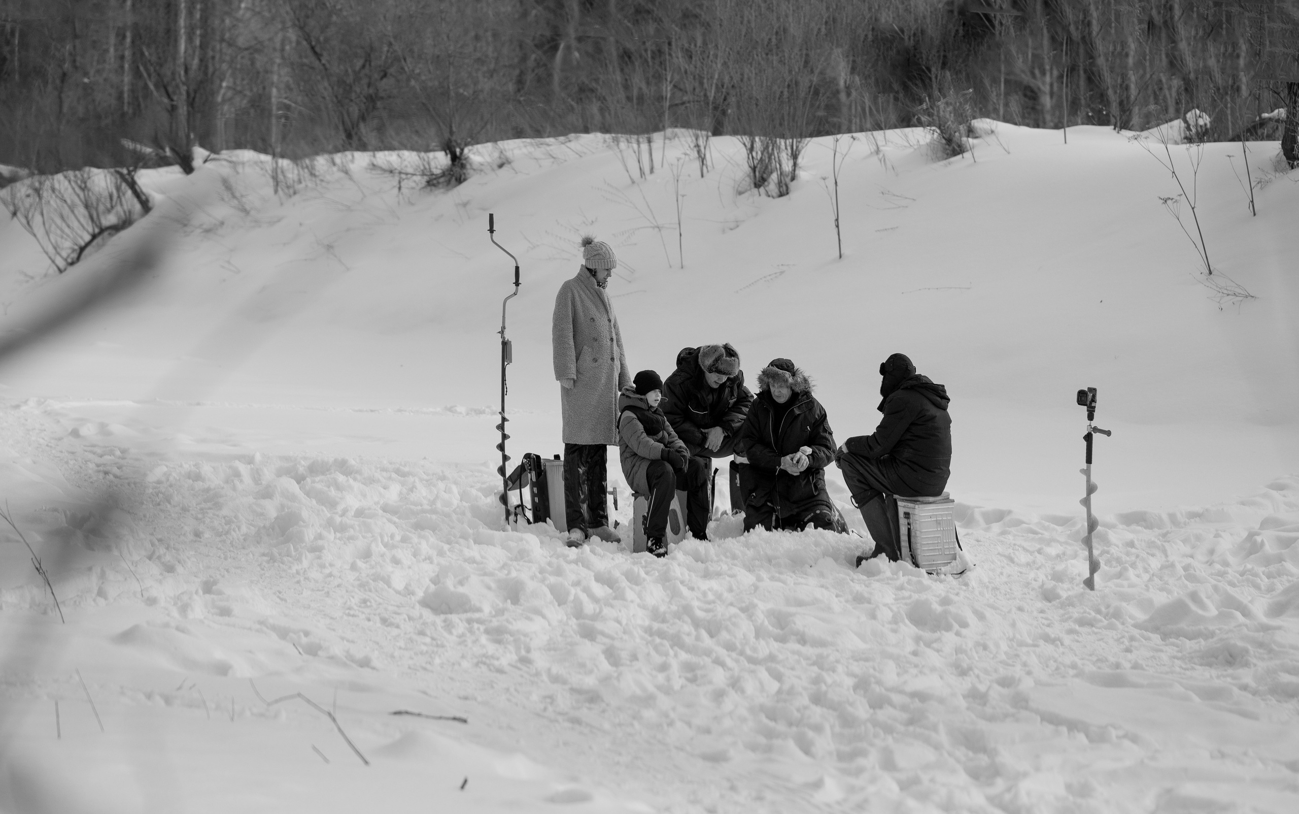 Зимняя рыбалка. Фотограф в Тюмени Голышева Елена