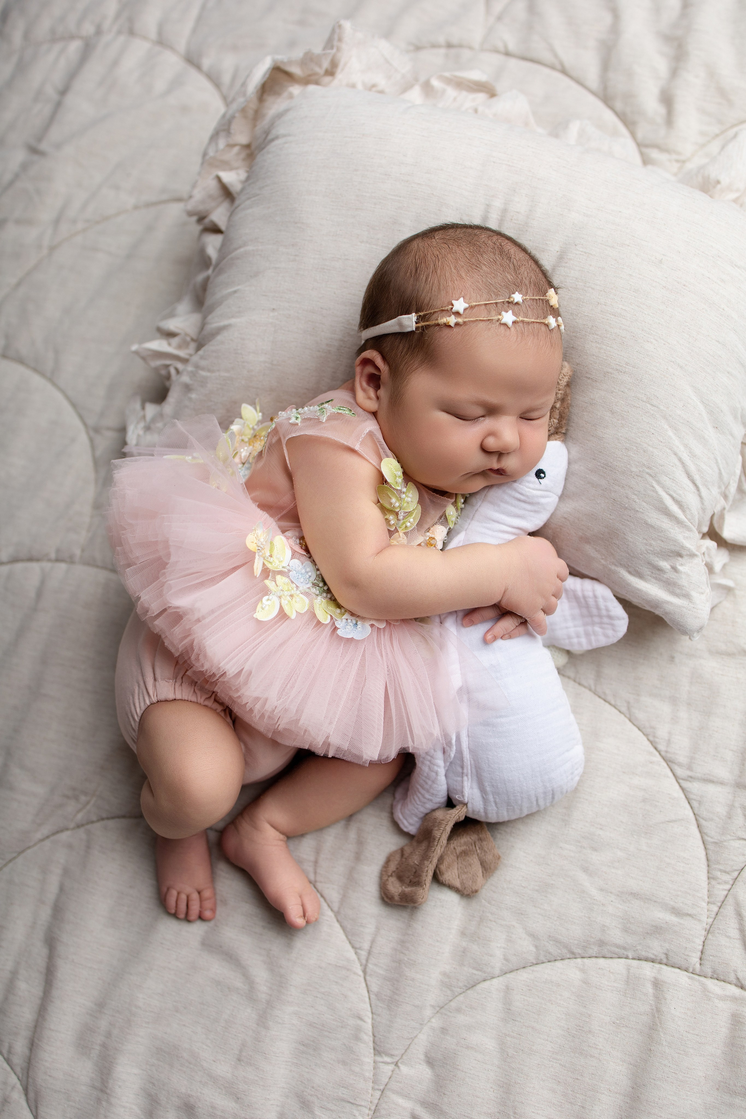Арина 6 дней. Фотограф новорождённых Newborn Москва