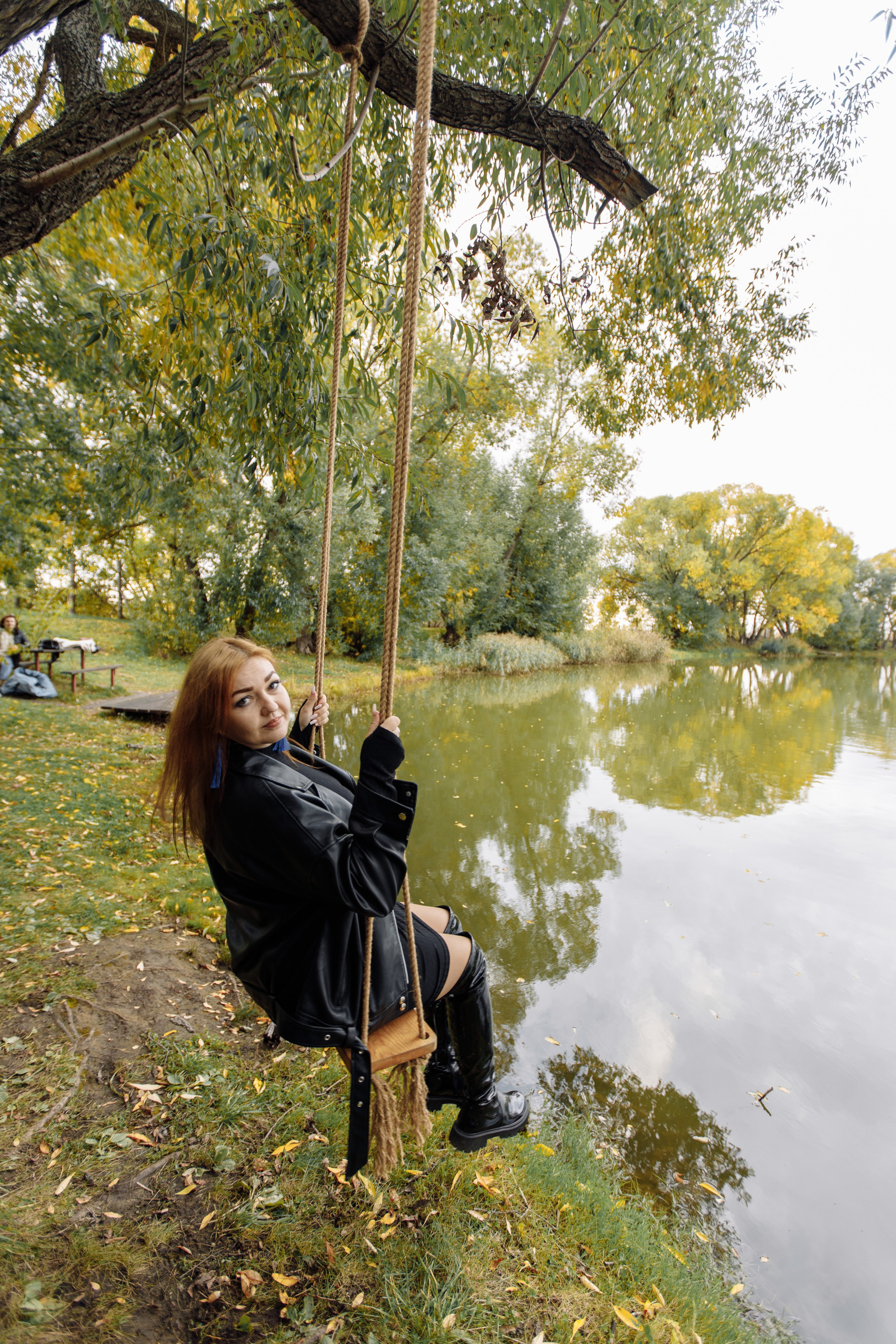 Осеняя на озере. Фотограф в Барнауле Ирина Чикалова