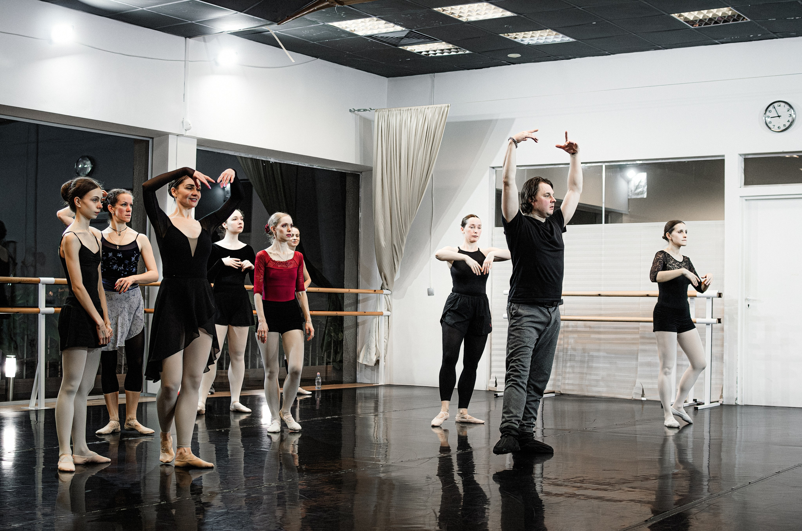 МК Антона Корсакова по классическому танцу. Портретный и репортажный фотограф в Санкт-Петербурге Варвара Жукова