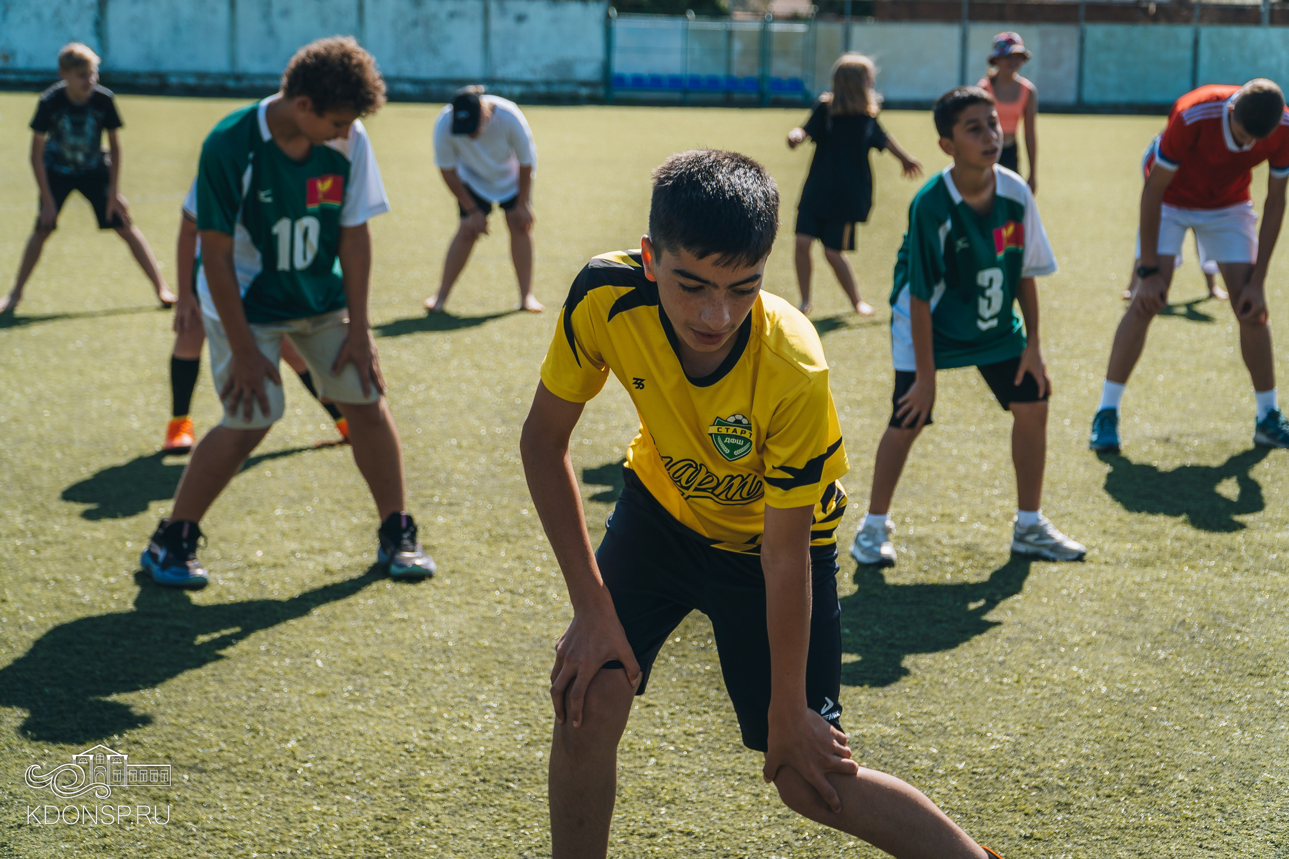 «Зарядка со спортсменом». Новотитаровский Дом культуры