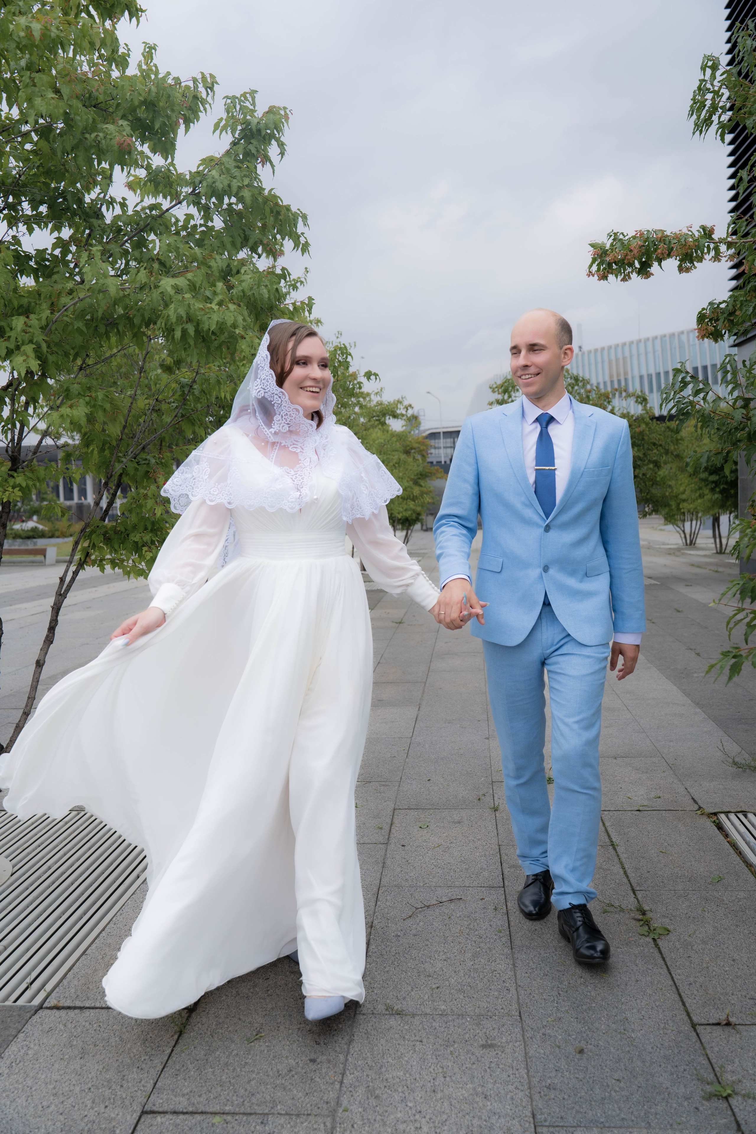 Прогулка Сергей и Полина. Фотограф в Москве