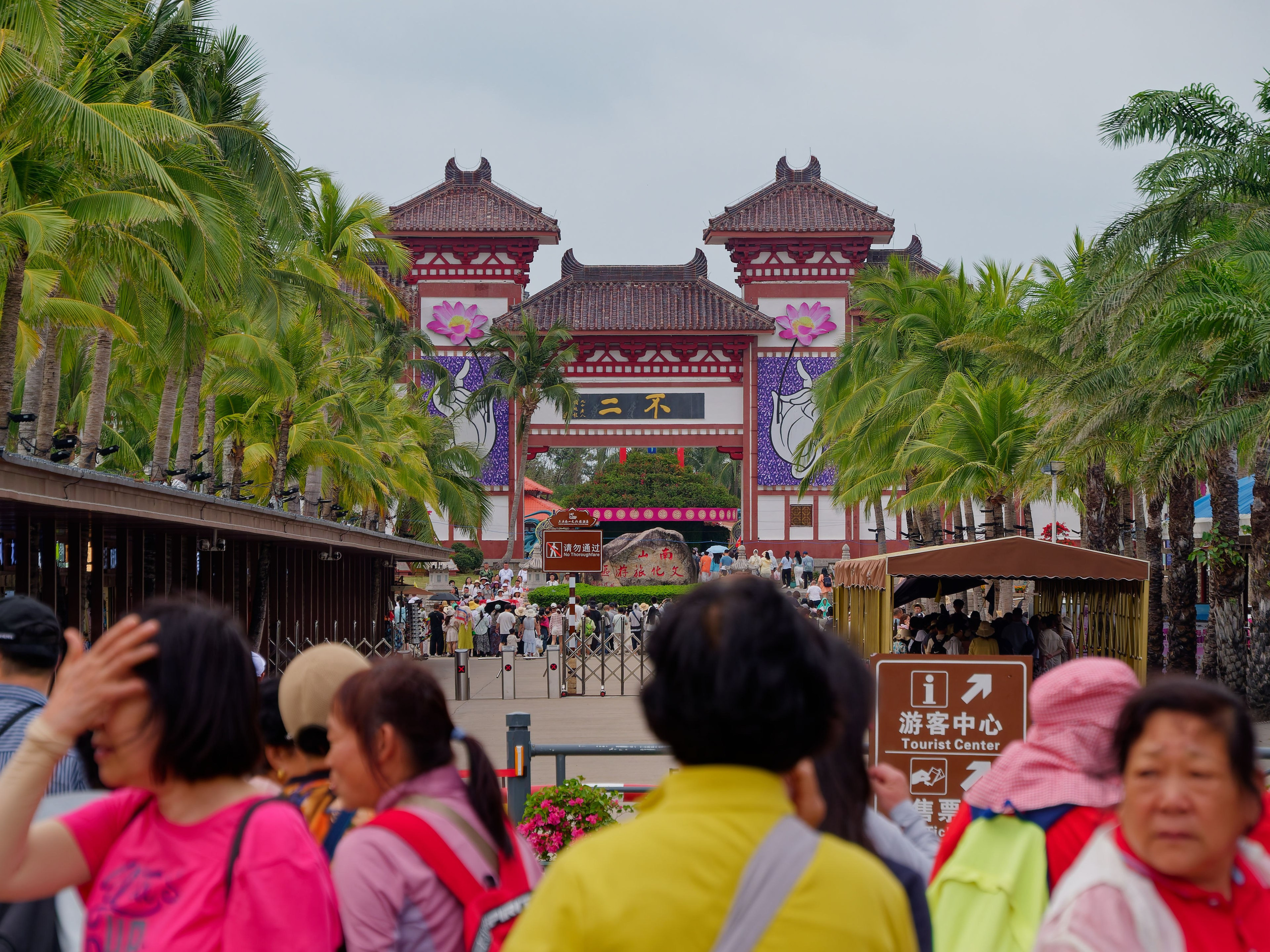 Хайнань 2026, Центр буддизма Наньшань на Хайнане. Фотопрогулки по Миру