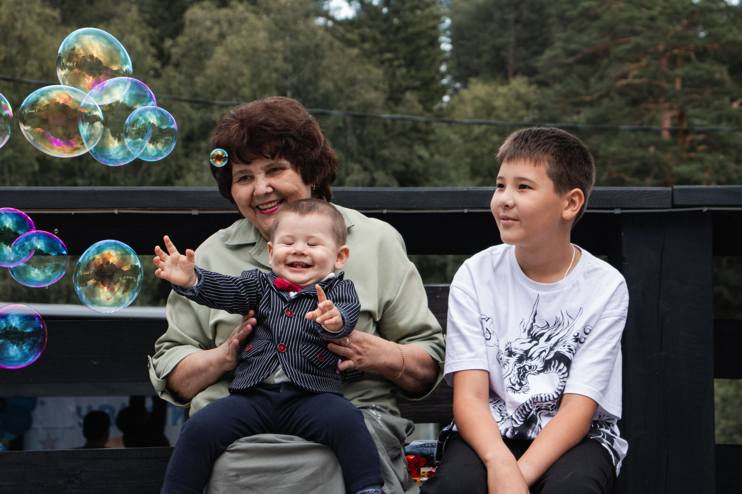 Семейная фотосессия и день рождения в городе Томск
