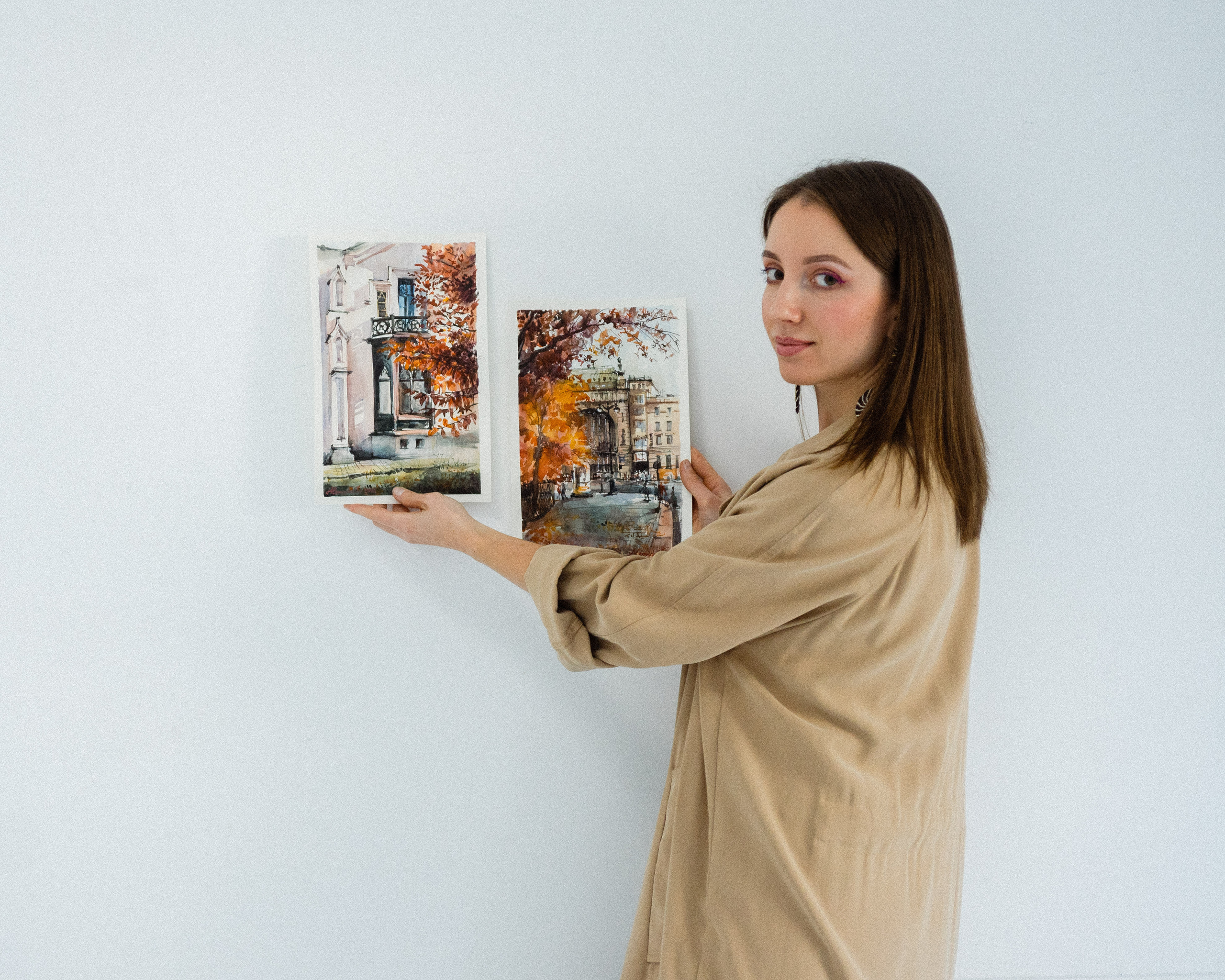 Александра (художница — автор открыток). Бренд и контентные фотосессии, портреты и лавстори в Санкт-Петербурге
