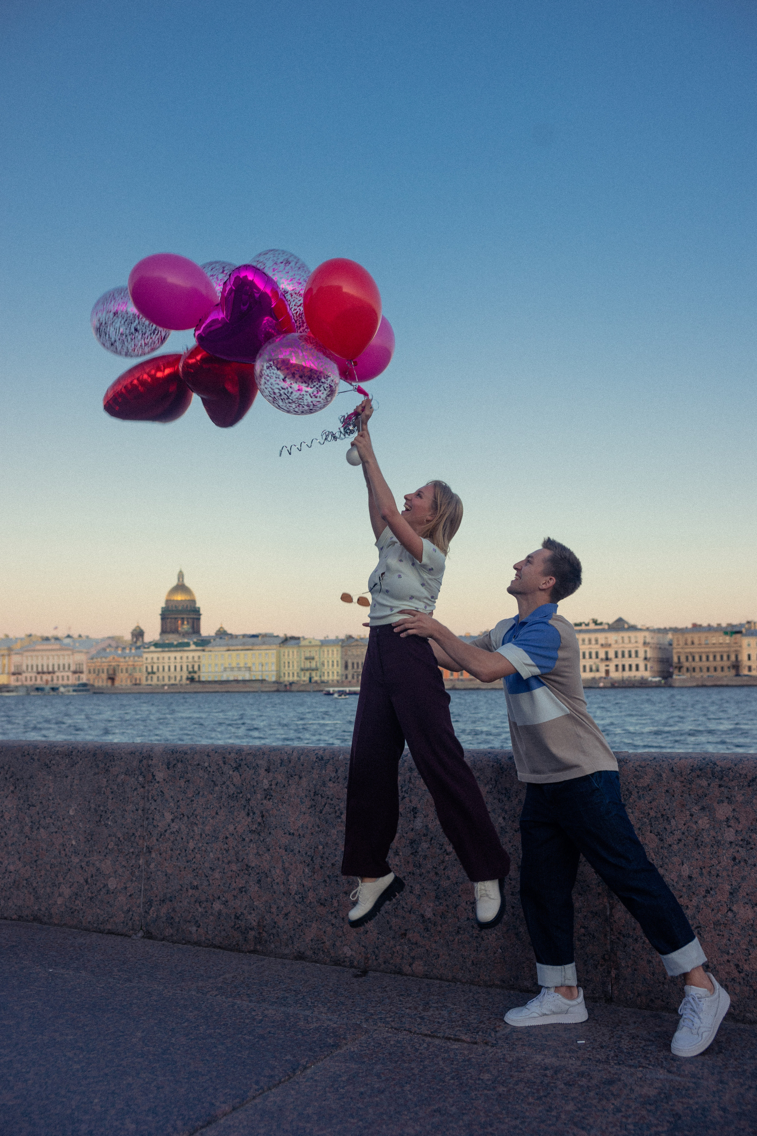 Люба и Валера. Бренд и контентные фотосессии, портреты и лавстори в Санкт-Петербурге