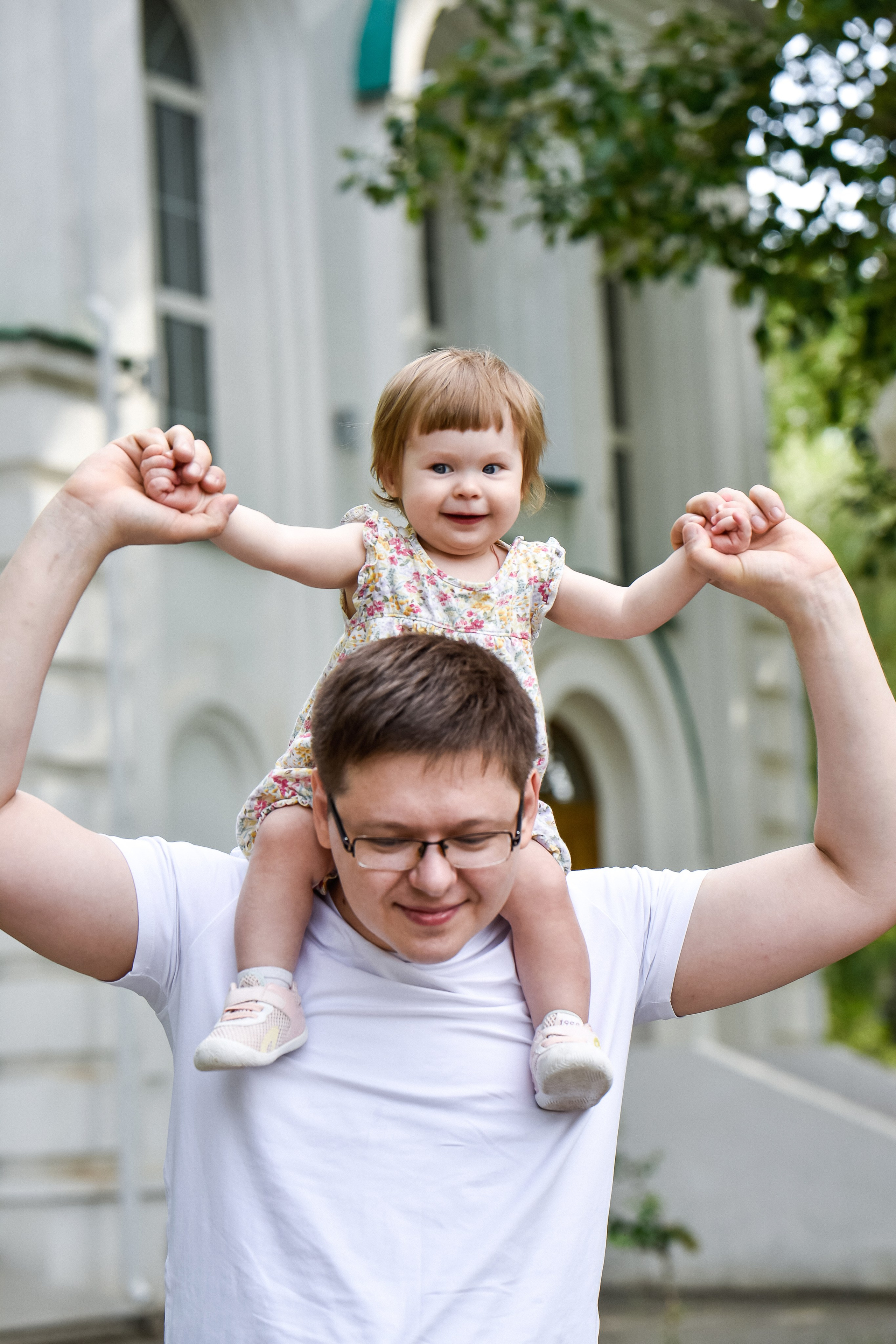 Семья Натальи, Сергея и Машеньки
