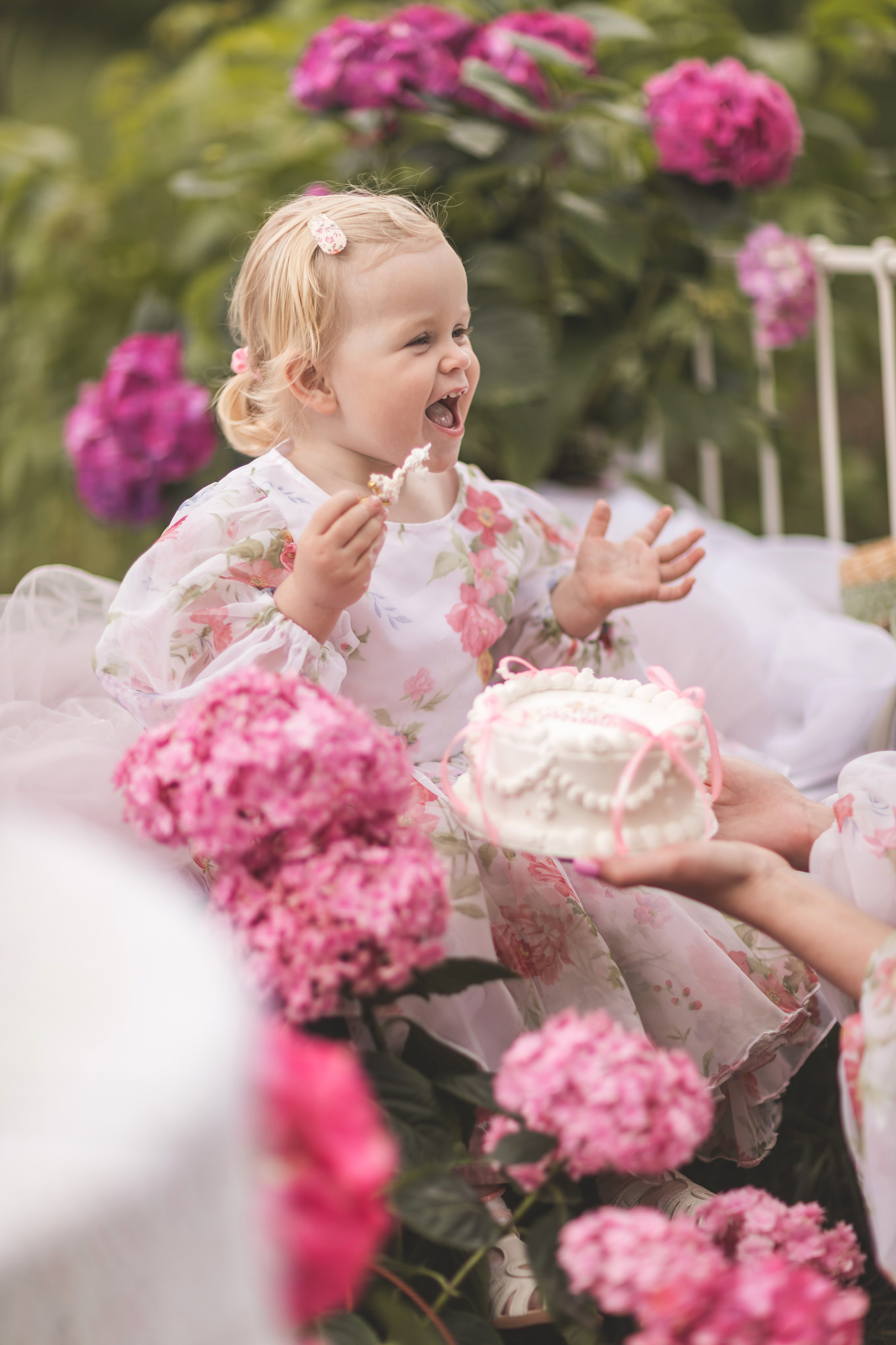 Пикник с гортензией. Семейный и детский фотограф Краснодар Валерия Власенко