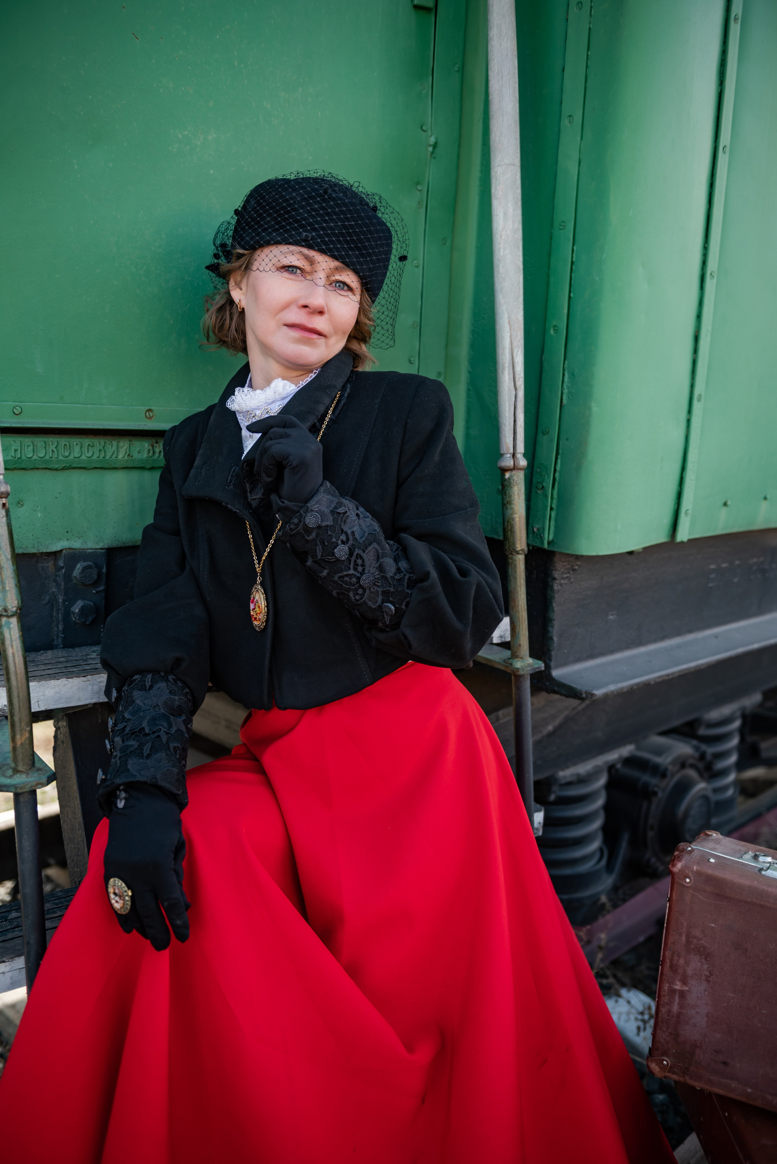 Наталья и Ретропоезд. Свадебный и семейный фотограф в Дзержинске Екатерина Шулакова