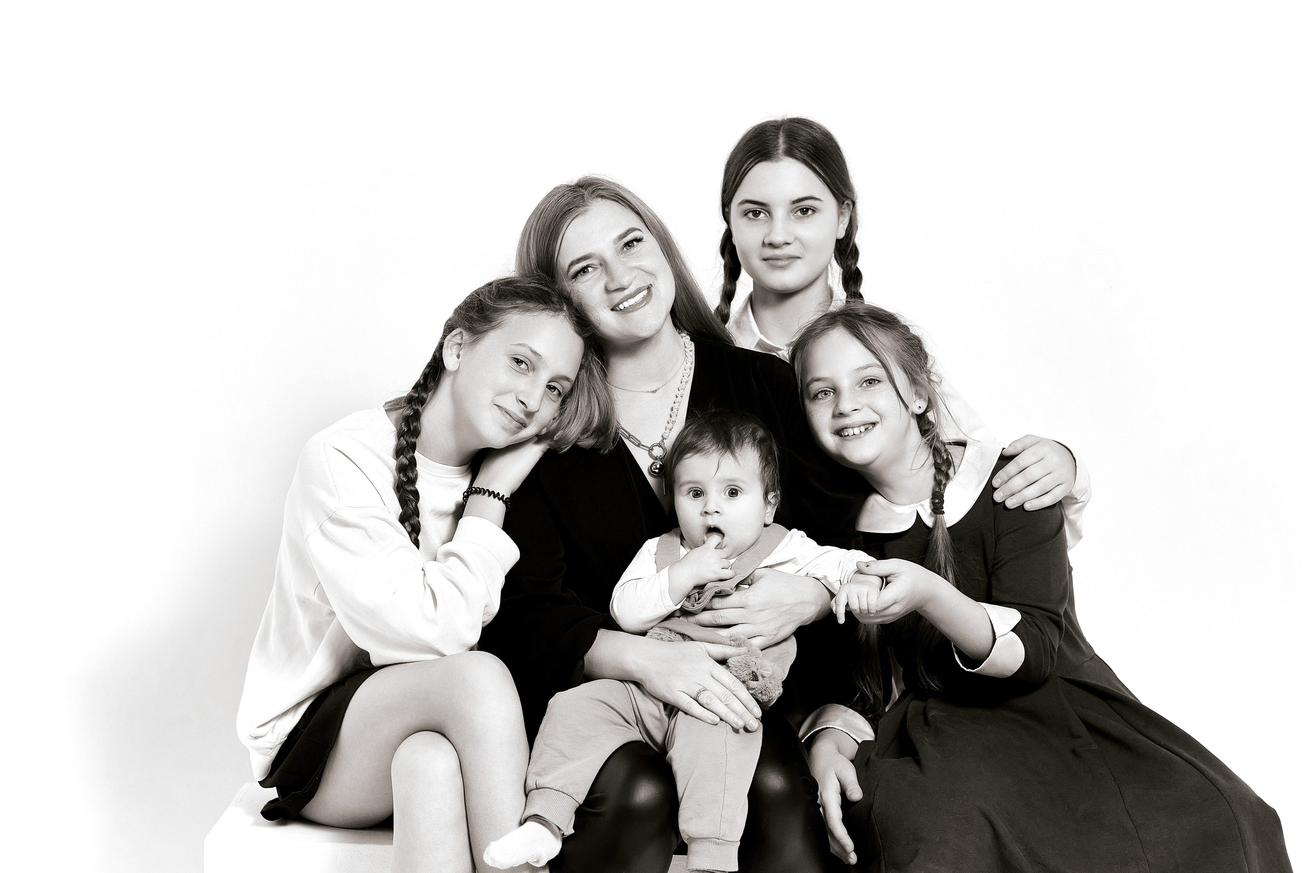 Счастливые семейные фотосессии