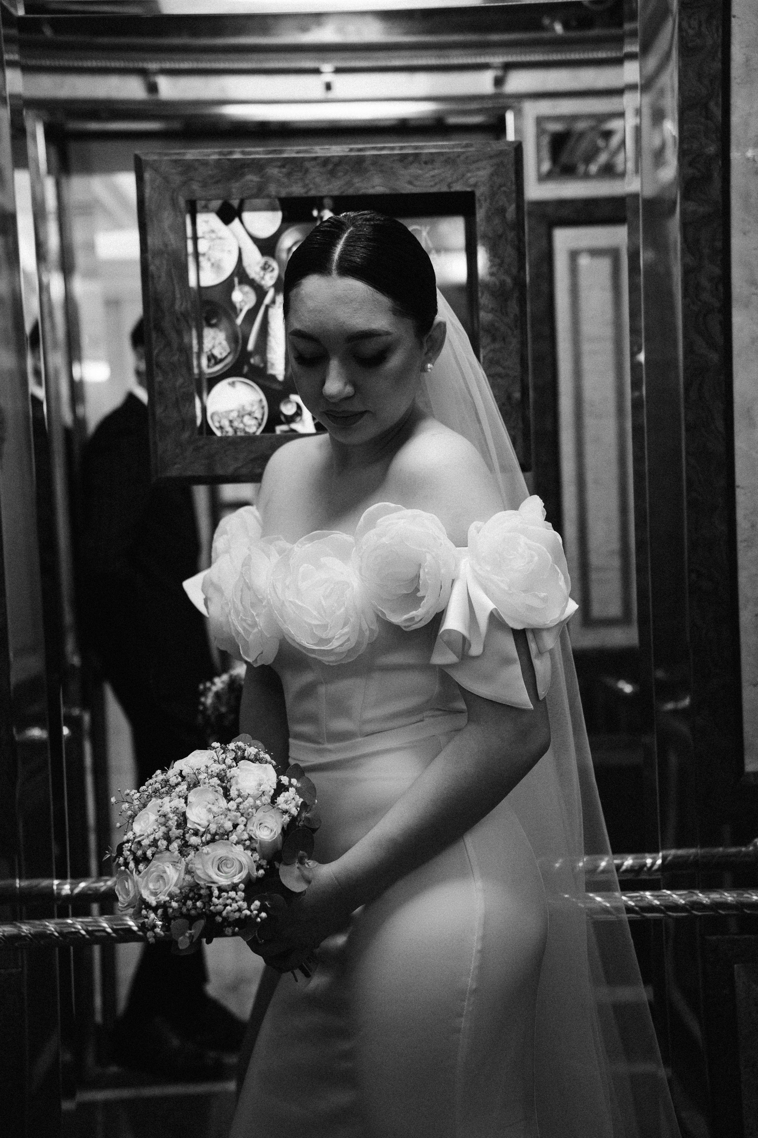 Свадебная фотосессия в гостинице Украина