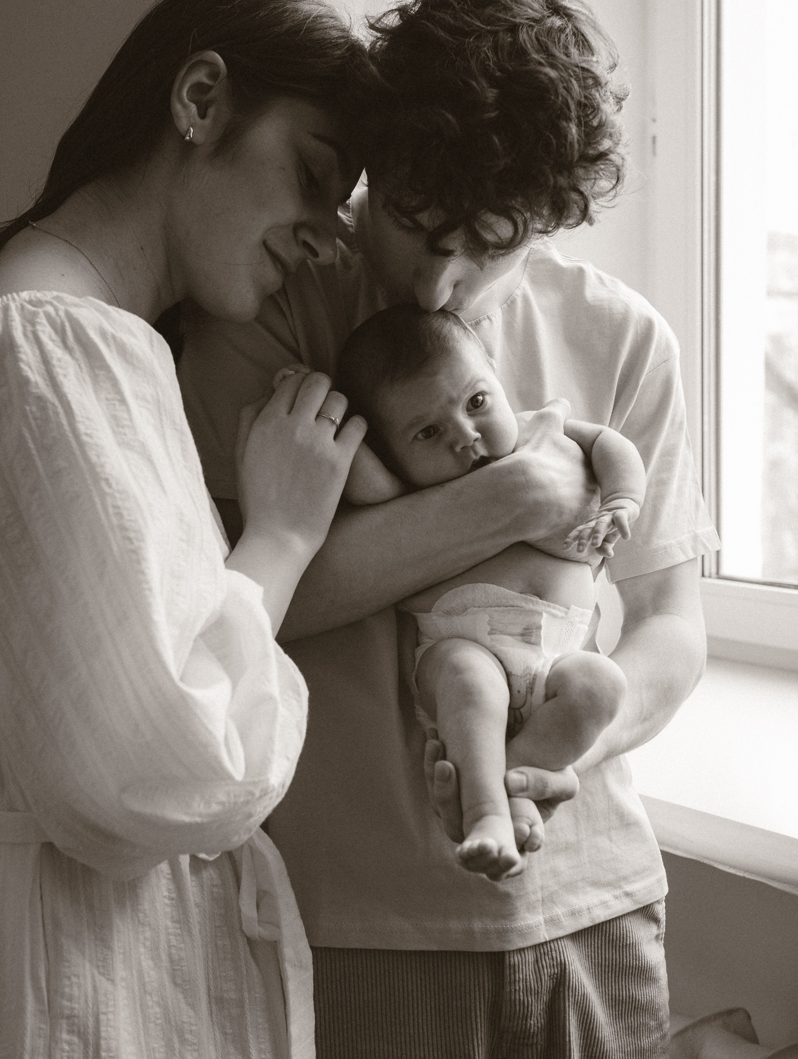 Иван, Таня и малышка. Семейный фотограф Юлия Власова