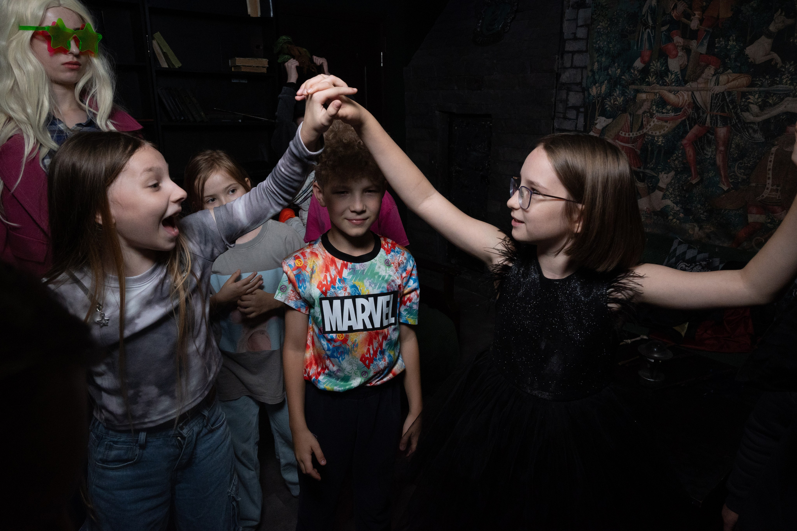 День рождения ребенка в «Подземелье Слизерин». Фотограф мероприятий в Москве