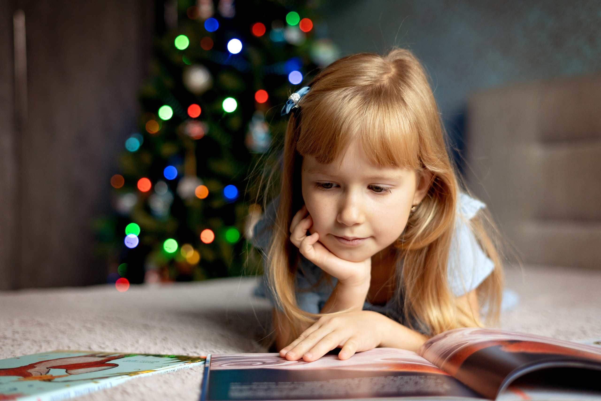 Новогодняя домашняя фотосессия (комната в квартире 14 кв.м). Семейный и детский фотограф в Москве Екатерина Офицерова