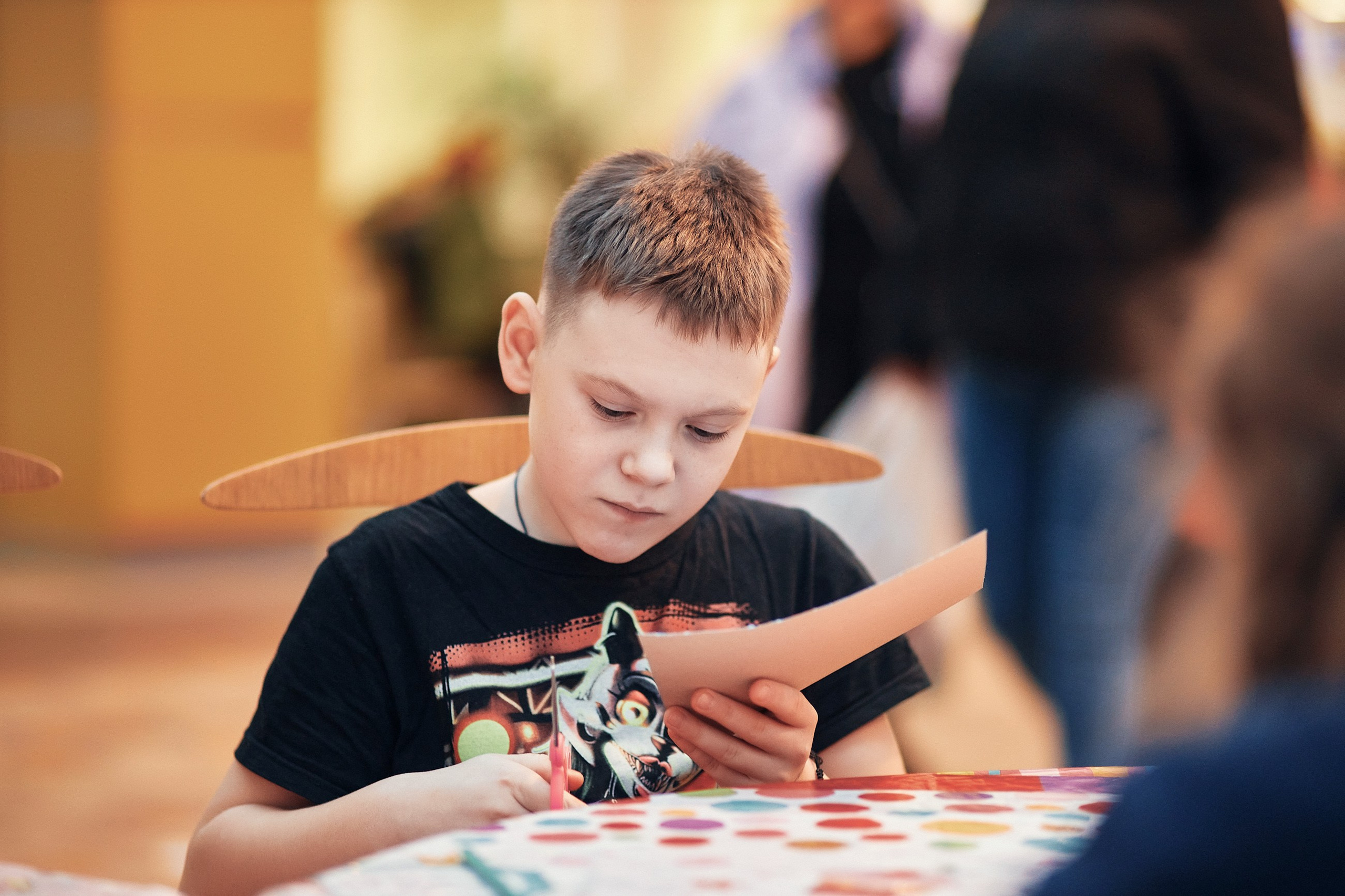Детский новогодний праздник в ТЦ Июнь. Семейный и репортажной фотограф в Красноярске и Москве Виктор Бабинцев