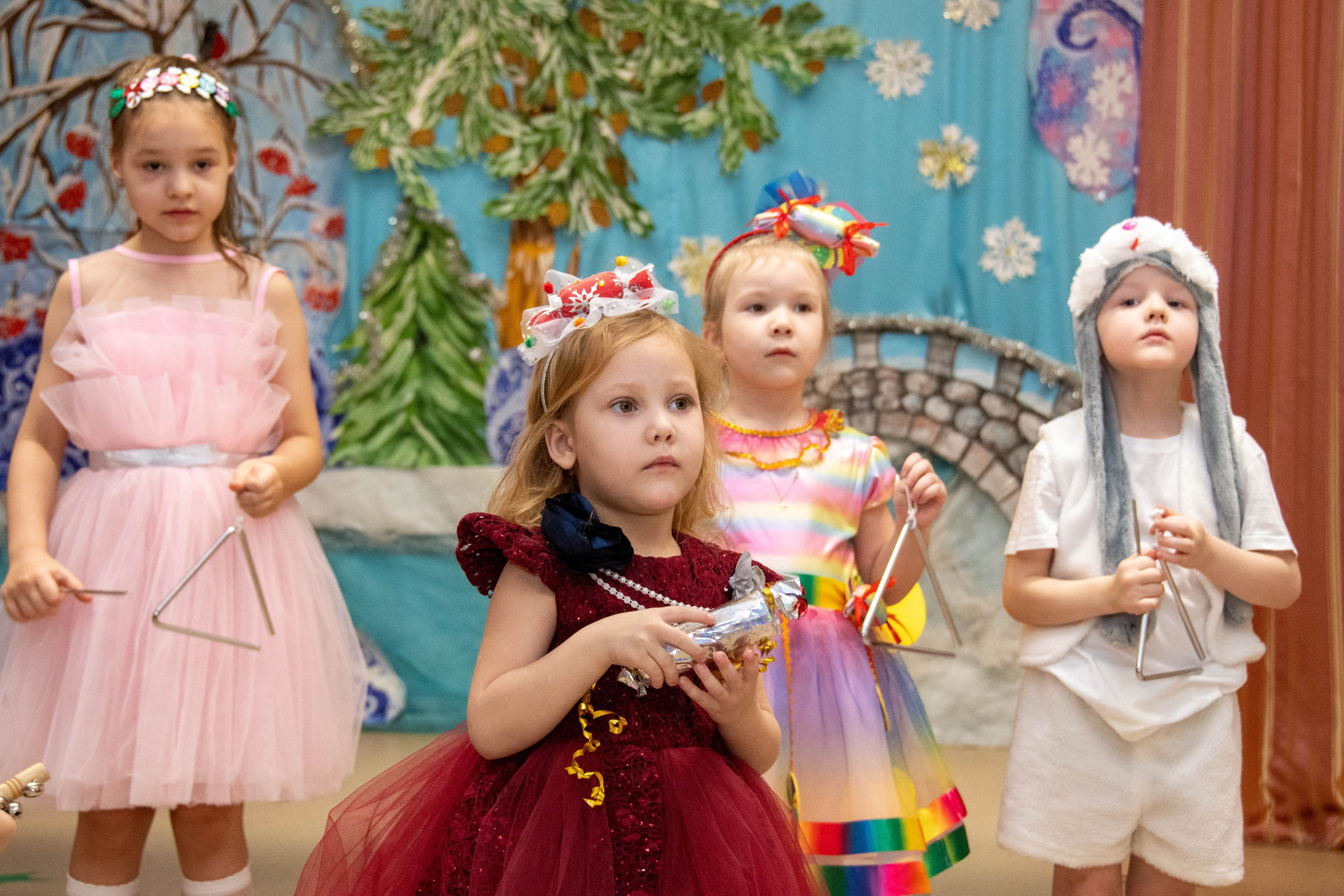 2023 Новый год. Акварель, Первомайка. Репортажный и детский фотограф в Новосибирске