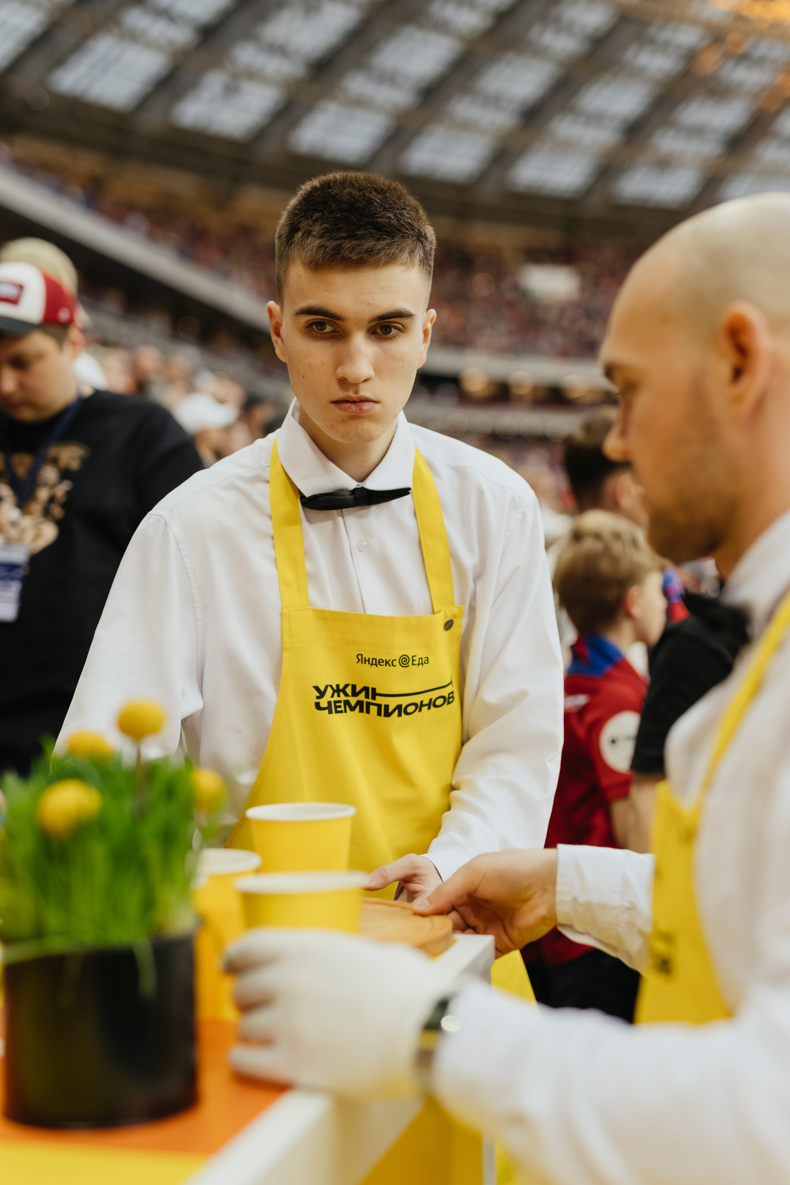 Яндекс Еда x Burger King На финале кубка России по футболу. Репортажный, event, концертный и backstage фотограф из Москвы Виталий Кривцов