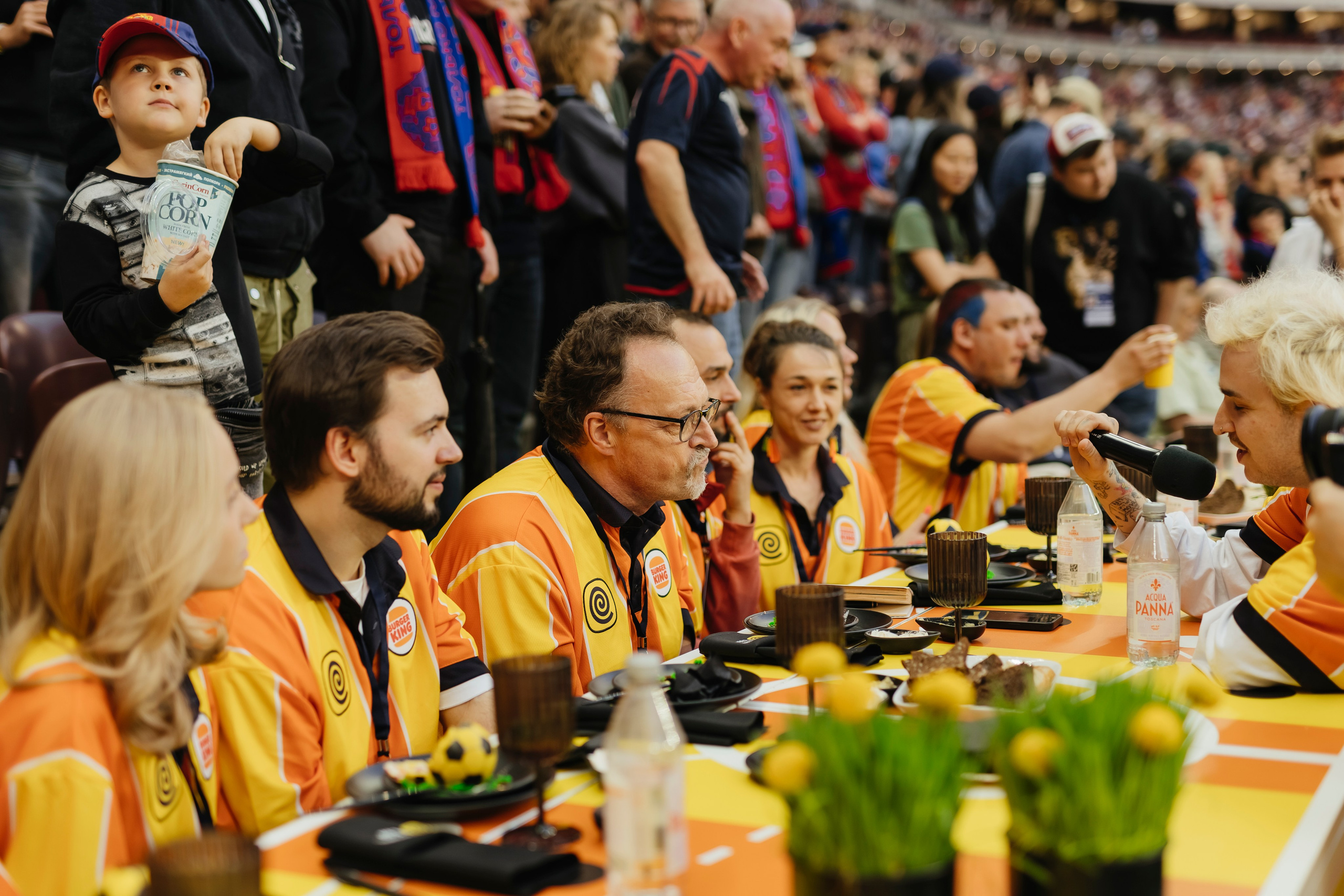 Яндекс Еда x Burger King На финале кубка России по футболу. Репортажный, event, концертный и backstage фотограф из Москвы Виталий Кривцов