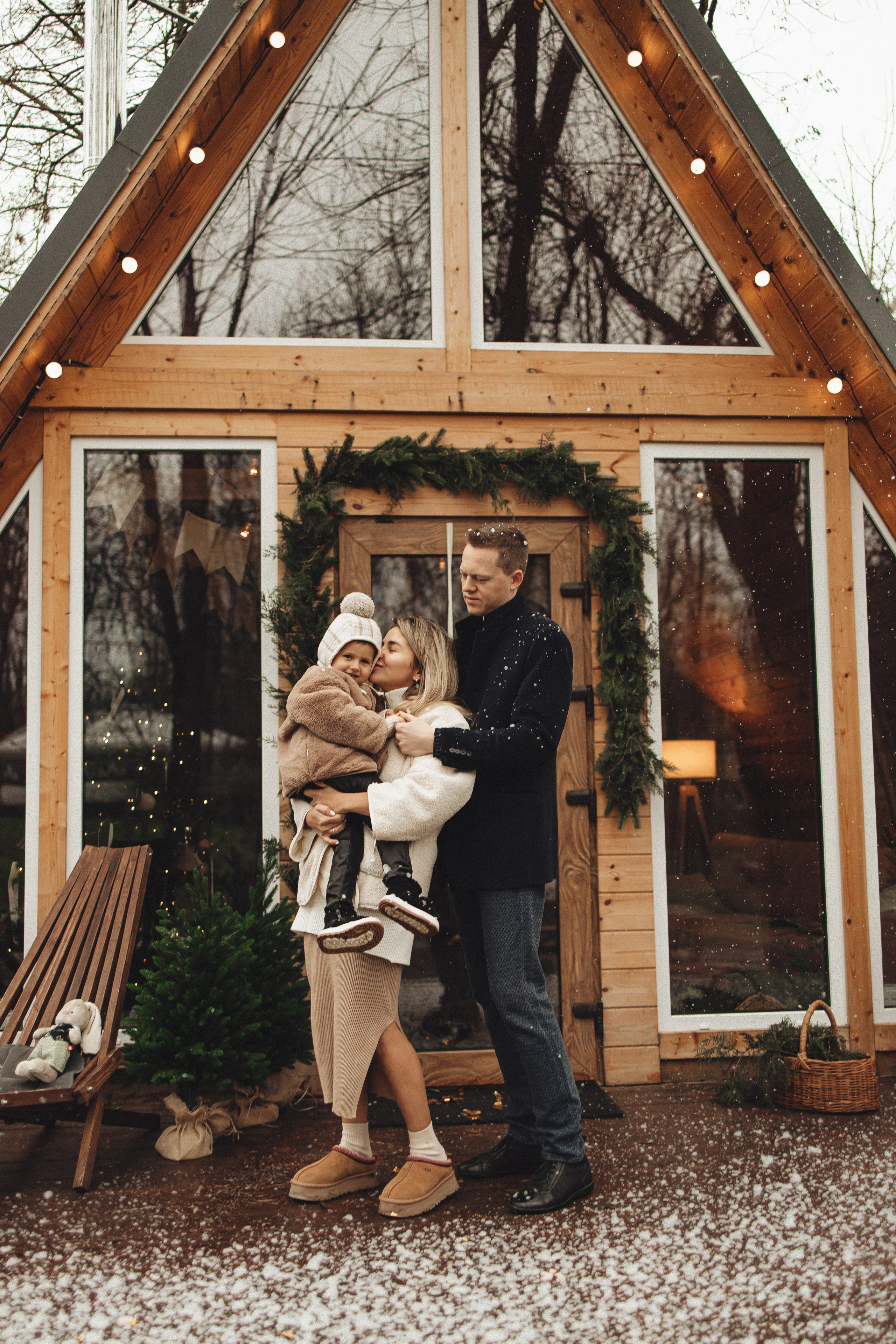 Новогодняя история в домике. Семейный и детский фотограф, таганрог, ростов-на-дону