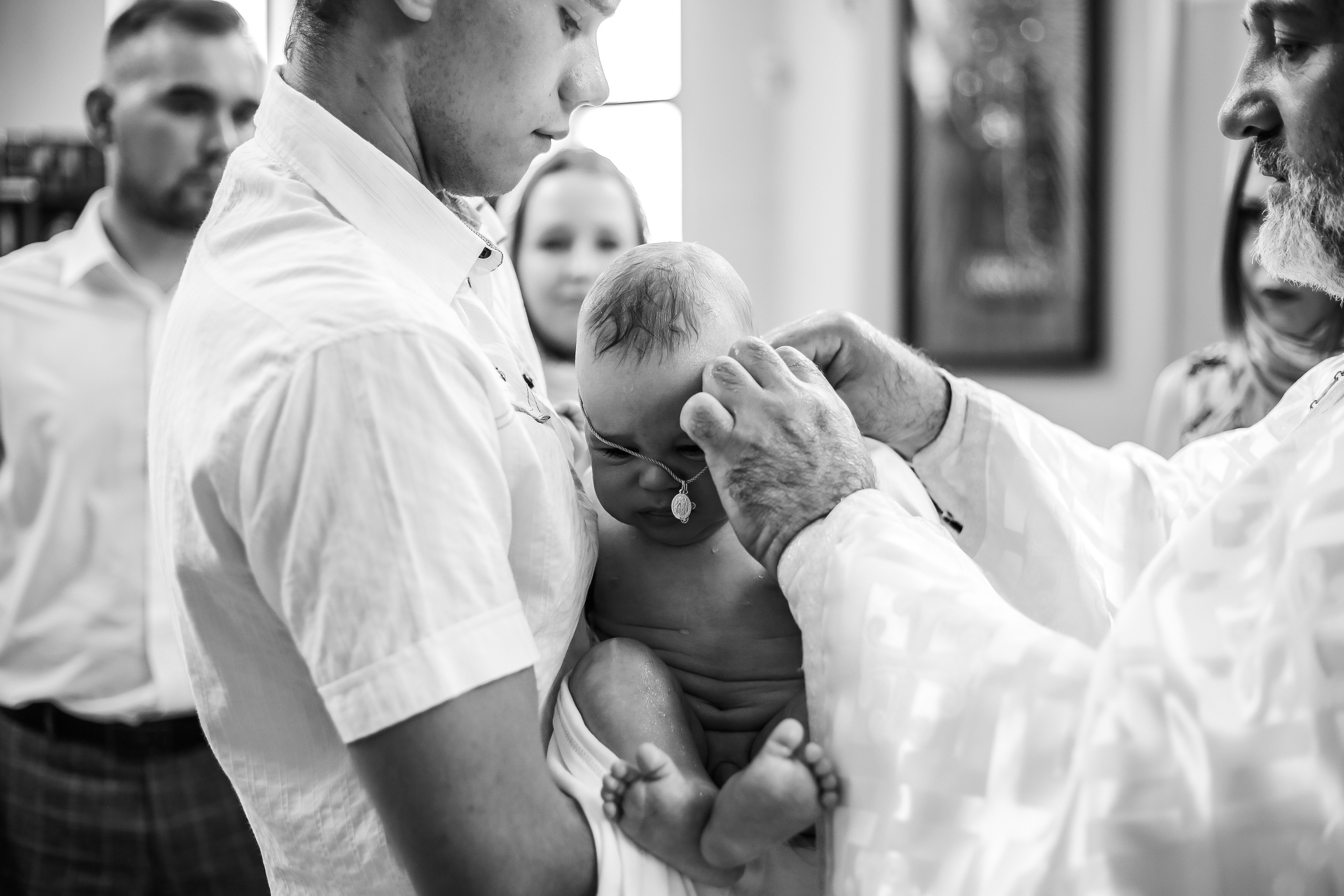 Крещение в Храме Всех Святых. Катерина Макиева