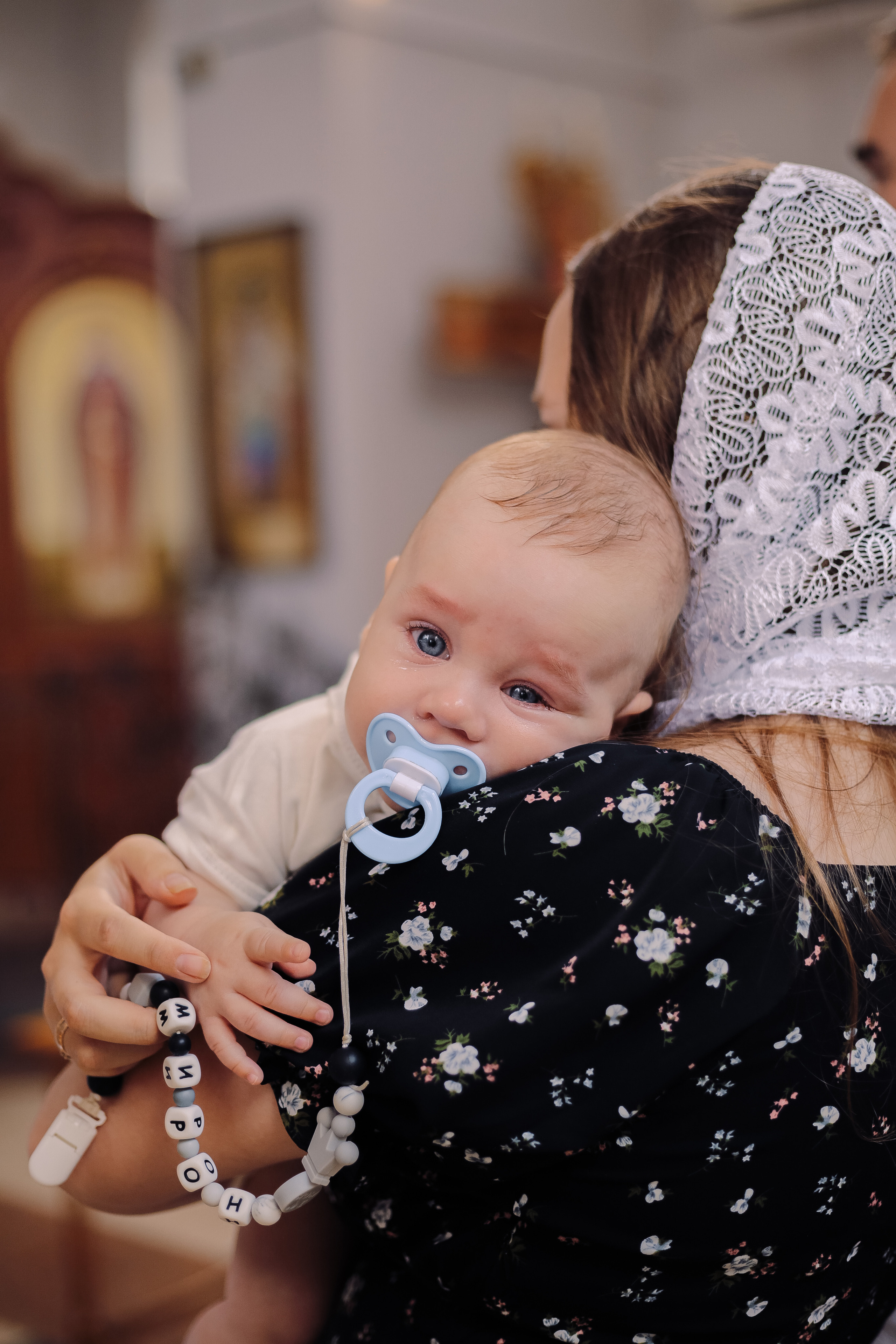 Крещение в Храме Всех Святых. Катерина Макиева