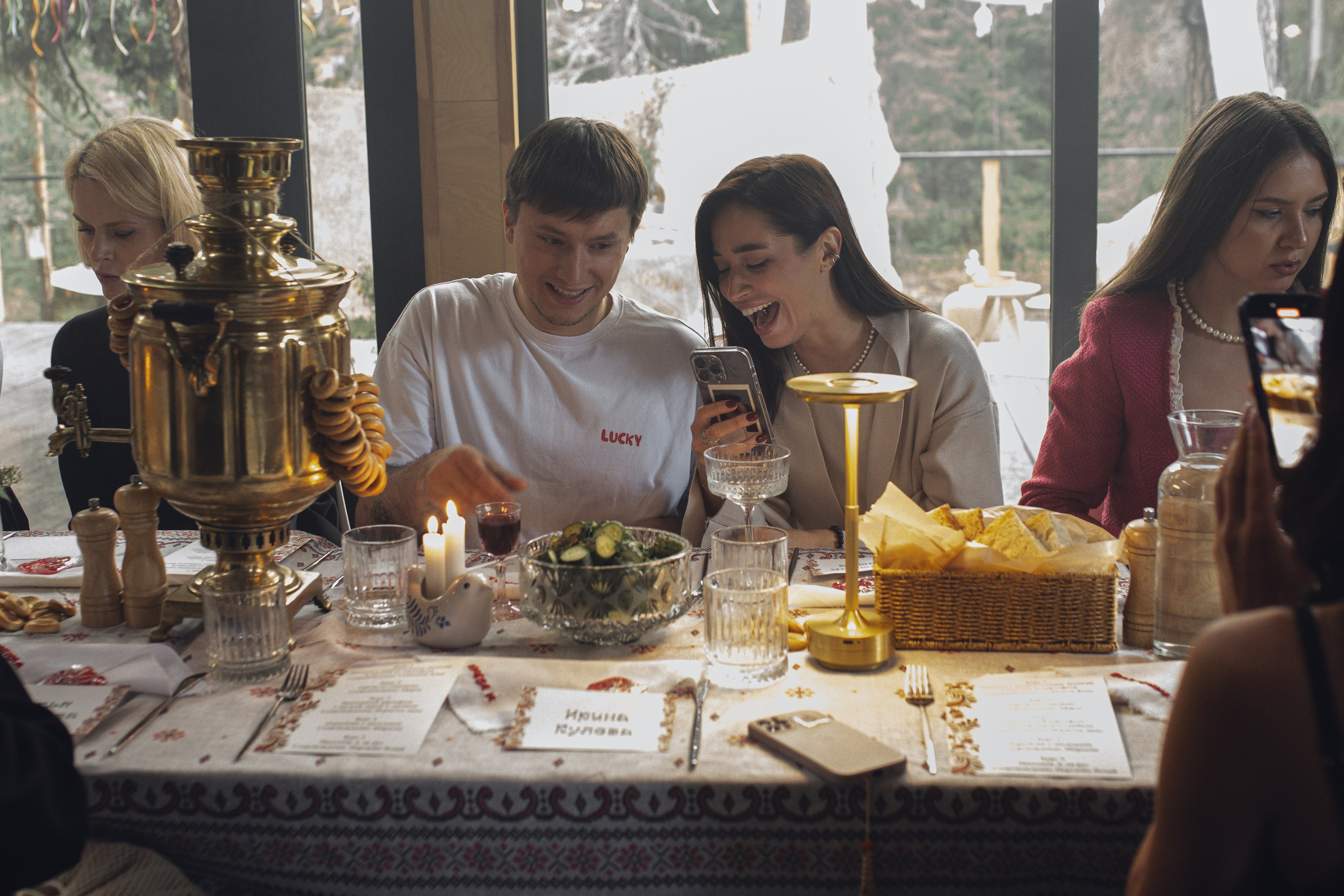 Званый ужин от гастрокафе «Sentori». Свадебные фотографы в г. Сургут Маркова Наталья и Замахина Елена