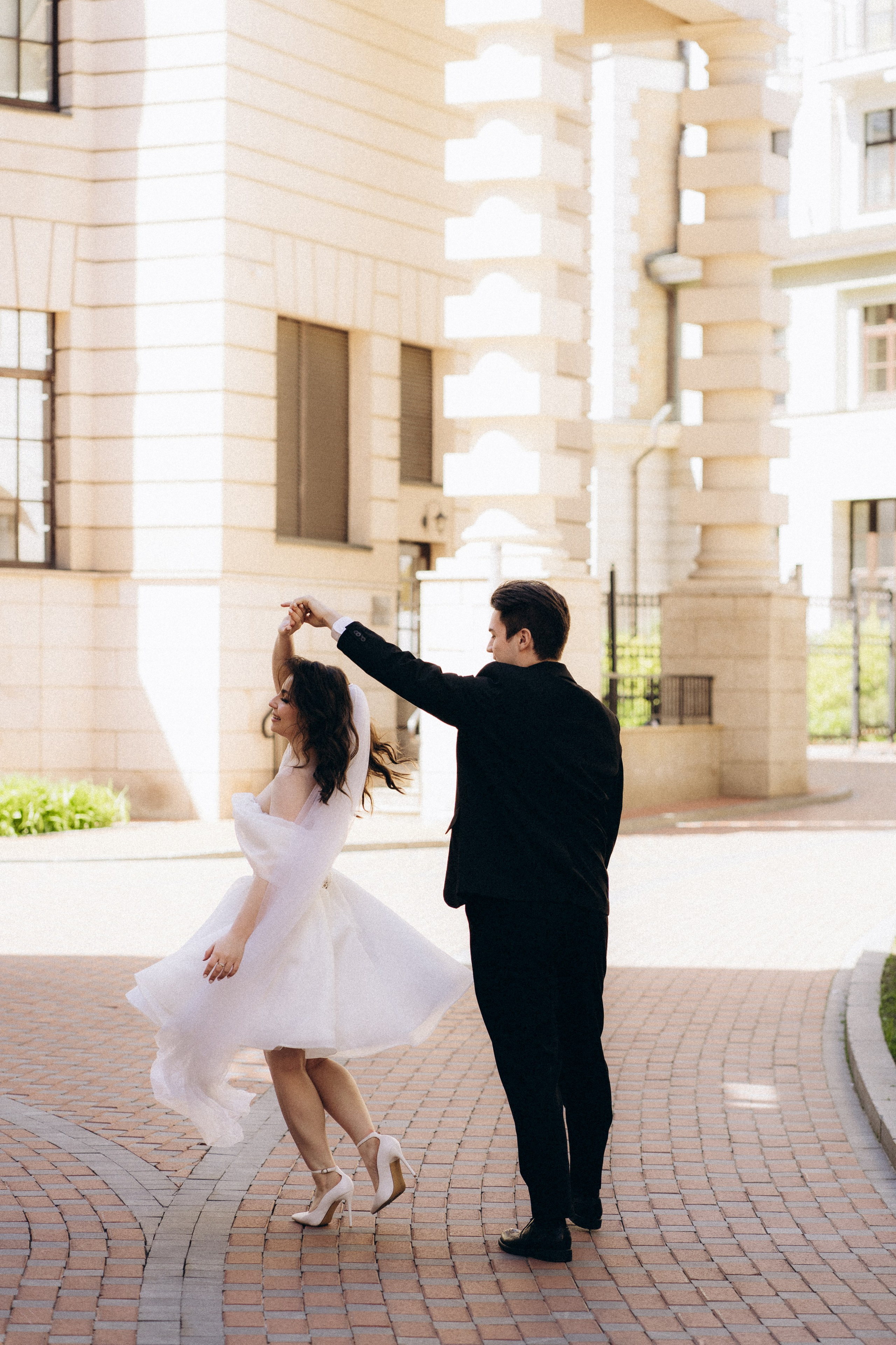 Свадебная фотопрогулка в Москве по центру города. Свадебный фотограф в Москве Анна Полушина
