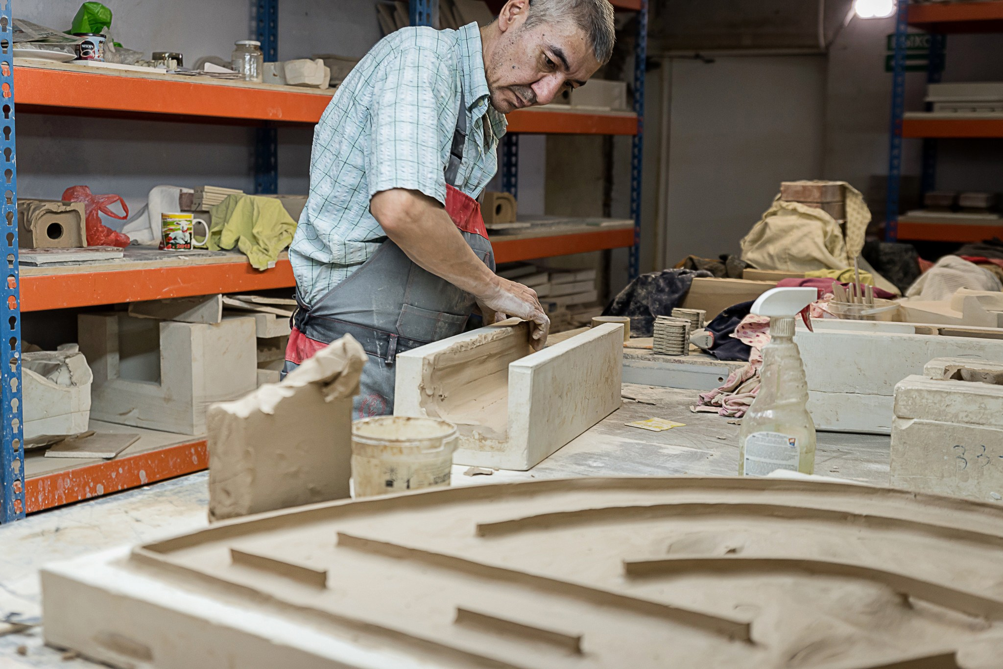 Экскурсия в цех по производству керамики. Свадебный и семейный фотограф из Санкт-Петербурга Климов Анатолий