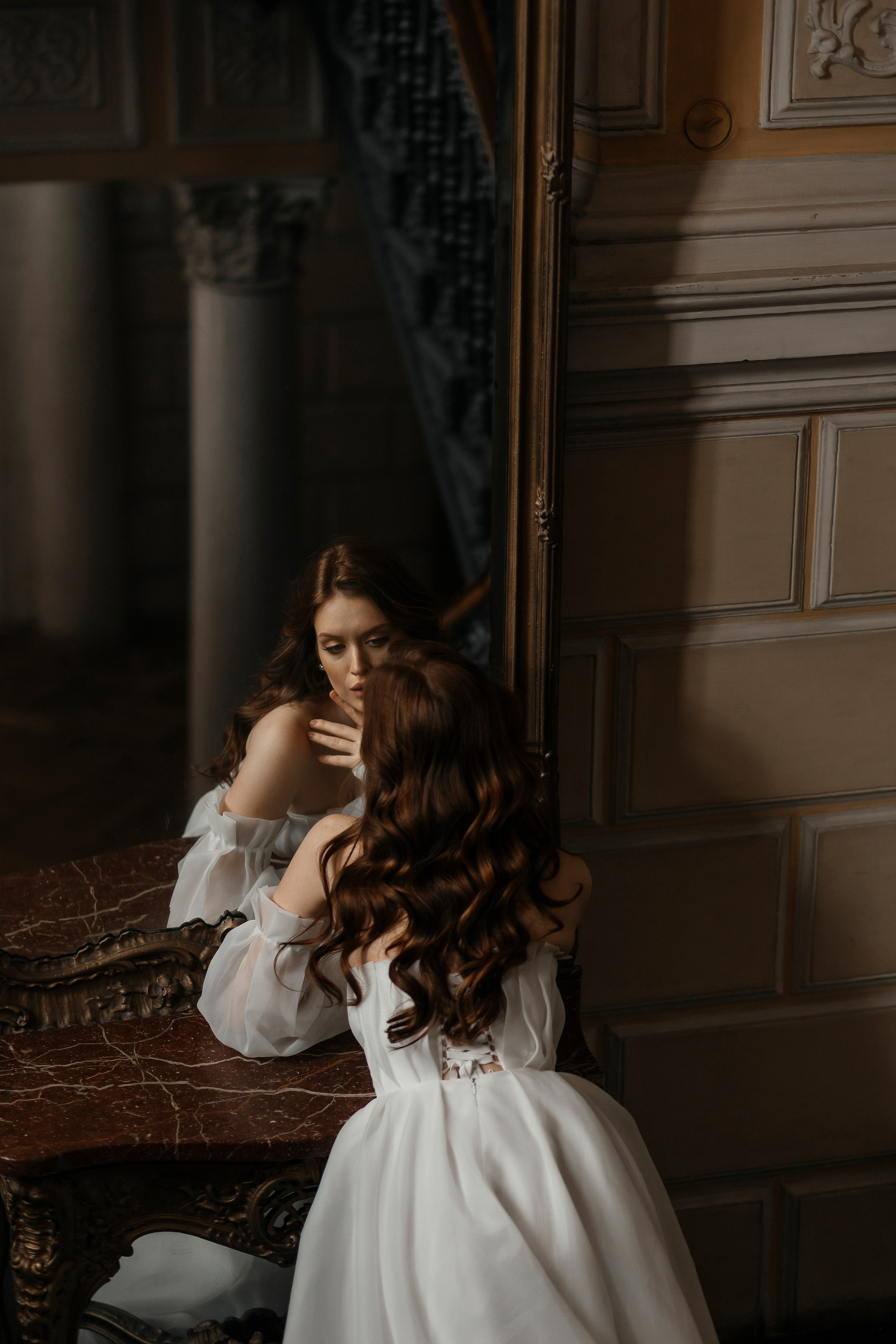 Мария и Александр (съемка в библиотеке). Фотограф в Москве Екатерина Потапова