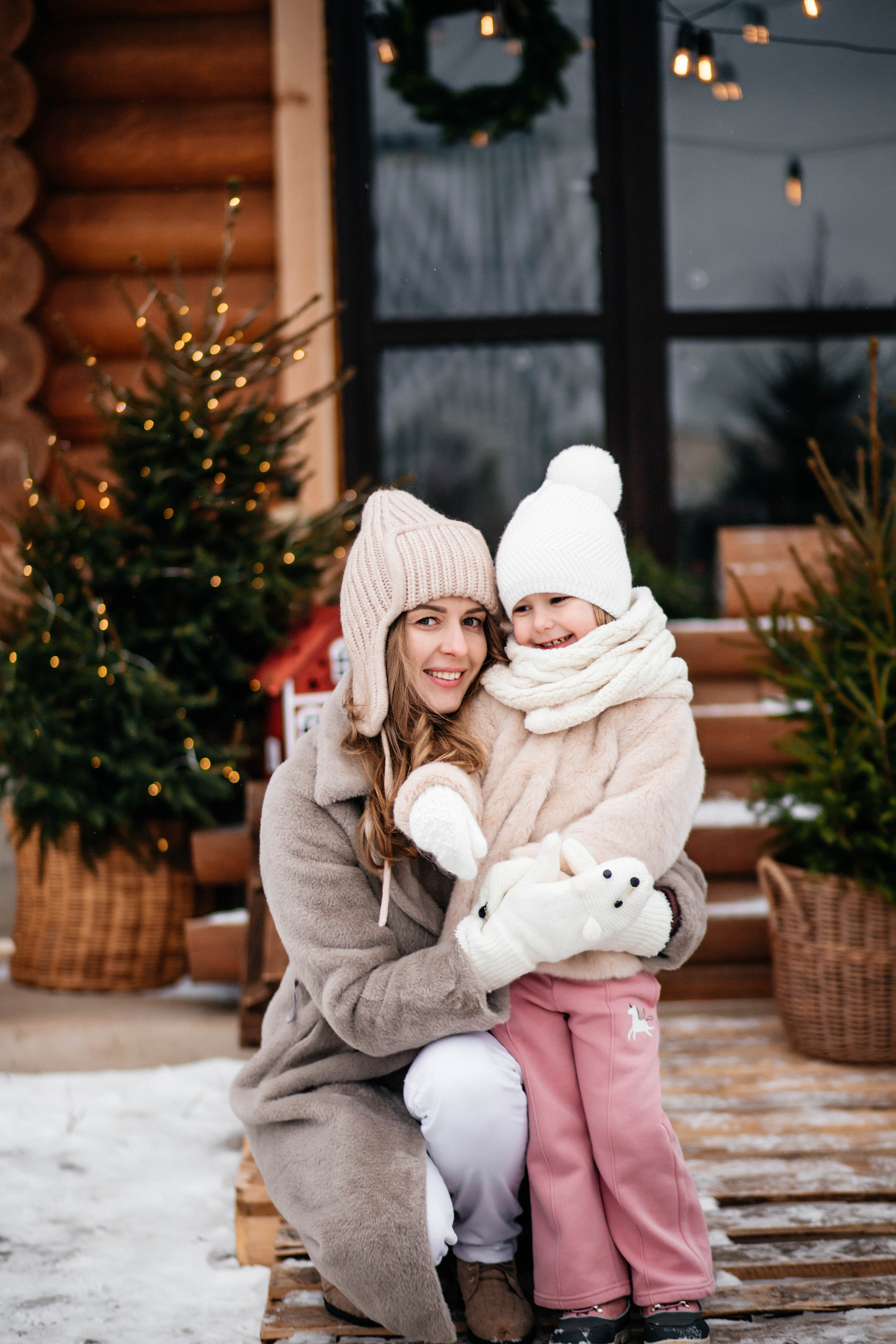 Зимнее мама+доча. Свадебный и семейный фотограф Витебск