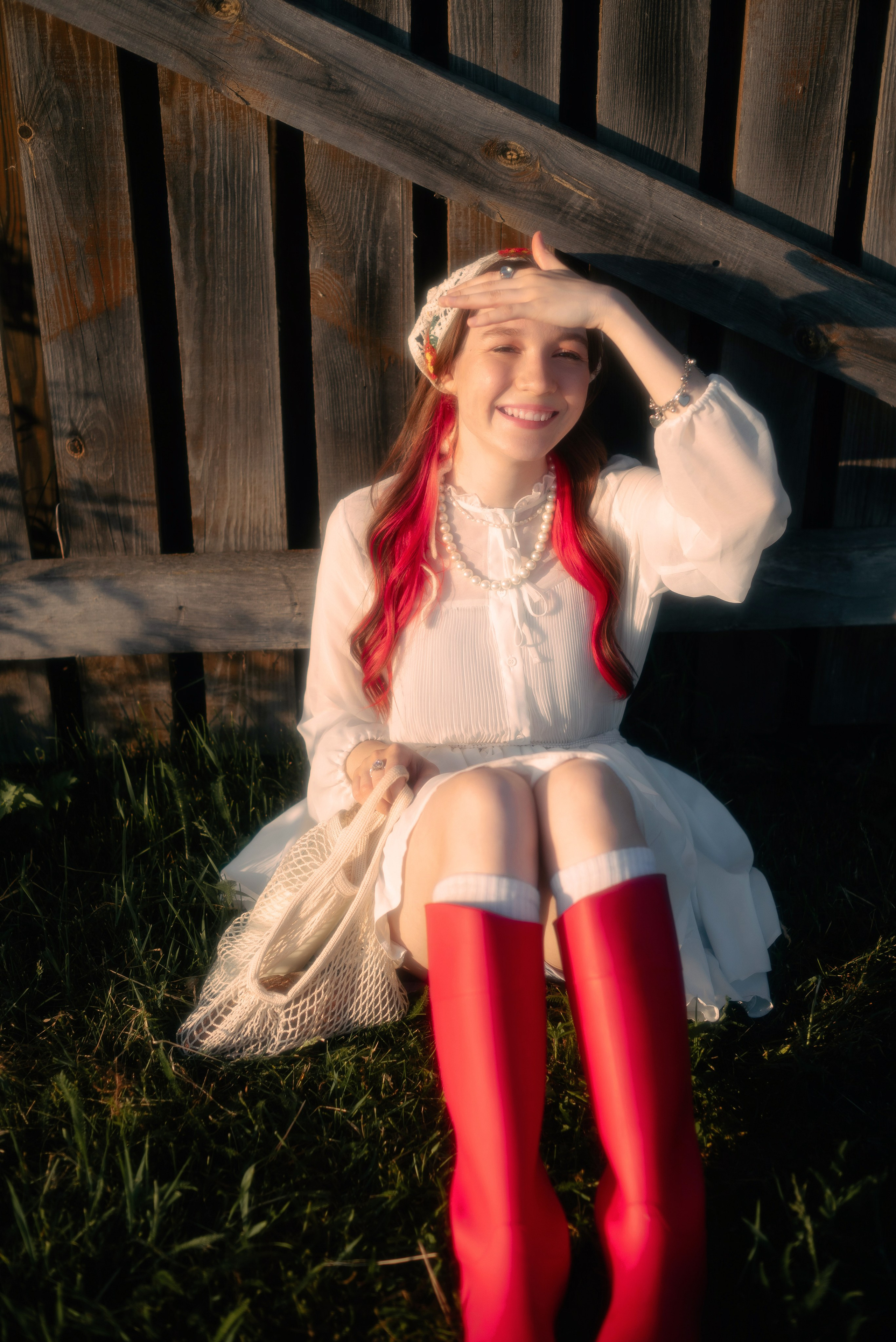 Фотосессия в деревенском стиле в Сухово г. Кемерово