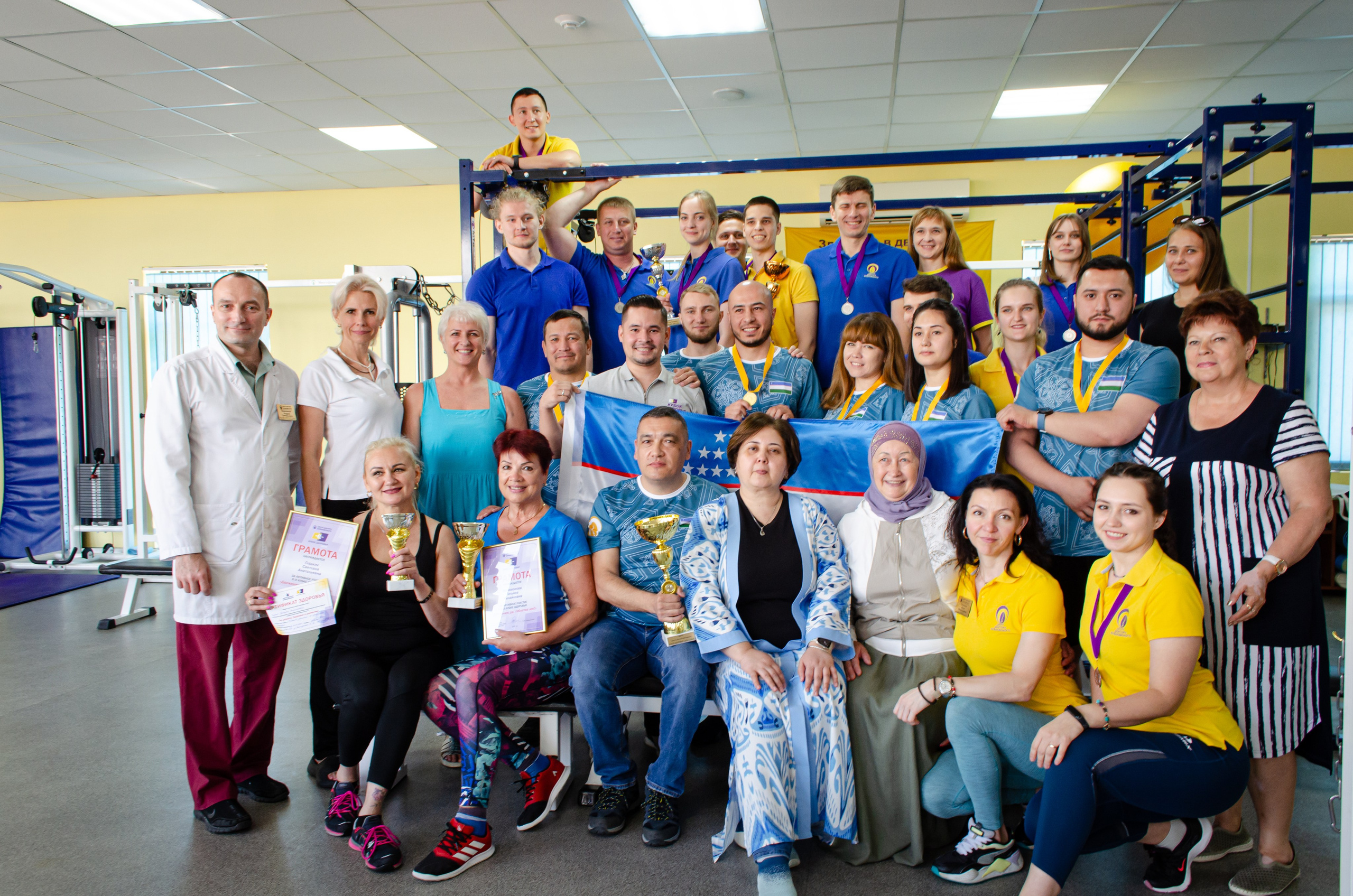 Медицинское спортивное мероприятие. Фотограф