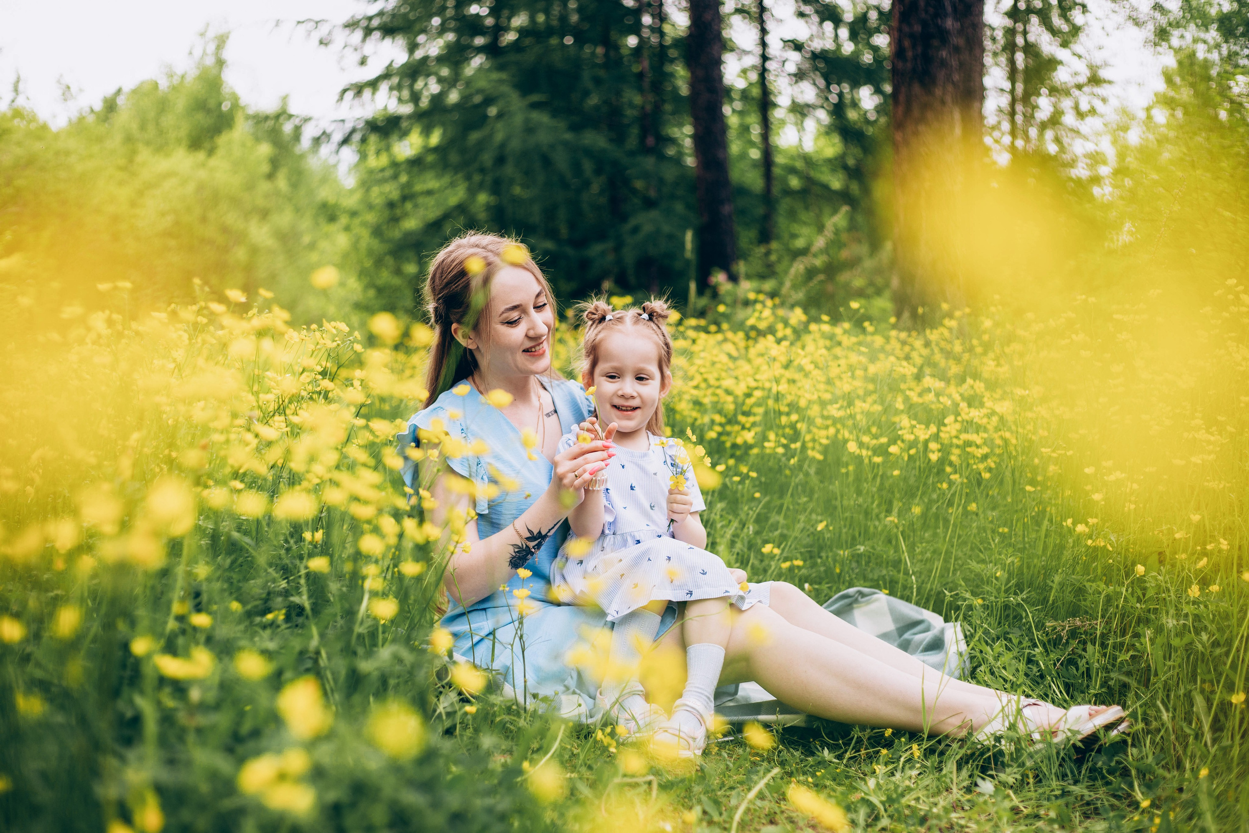 Маша и Алиса. Семейный и детский фотограф город Тында Дарья
