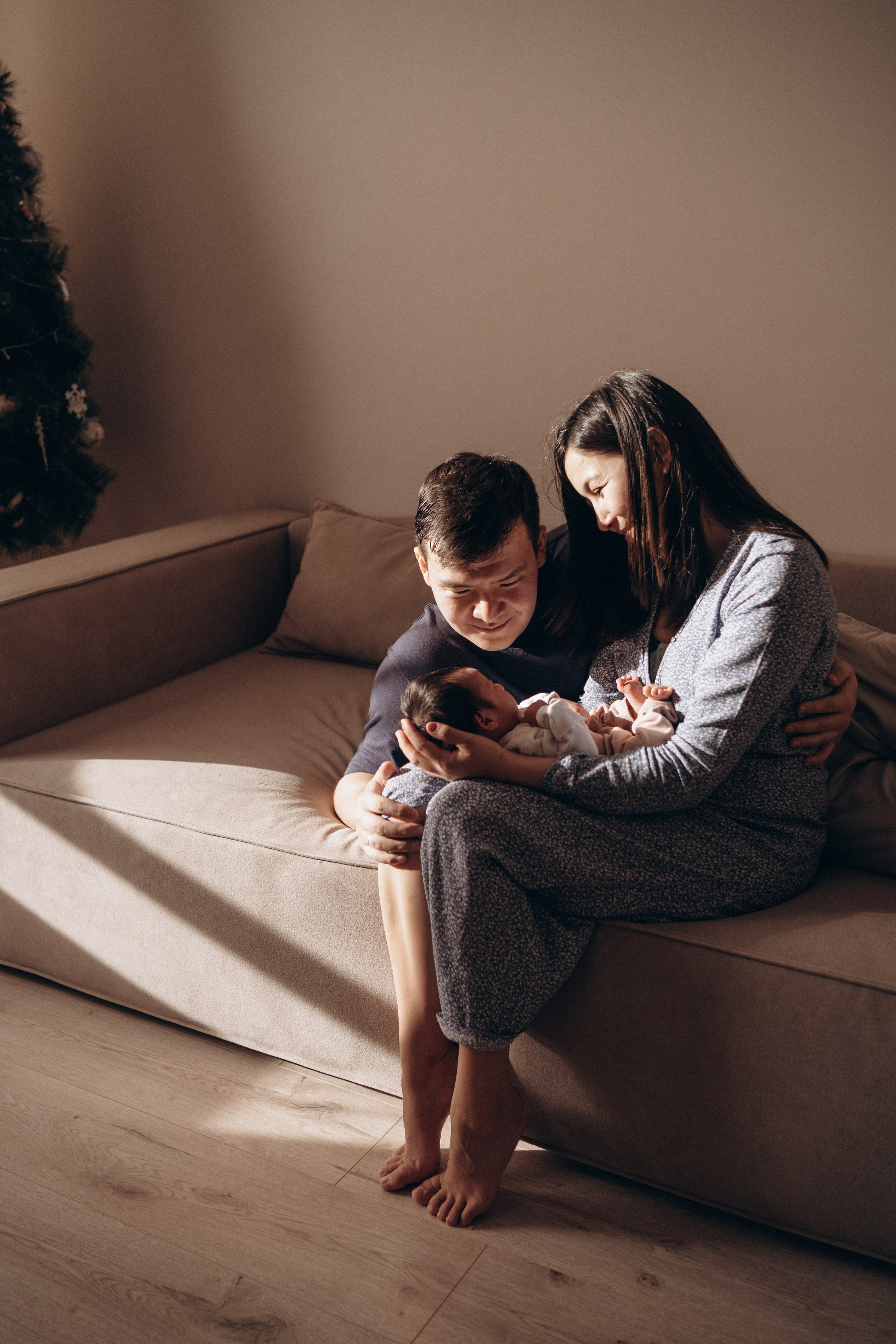 Максат Жибек Корлан (newborn). Надежда Виховская — семейный фотограф в Астане