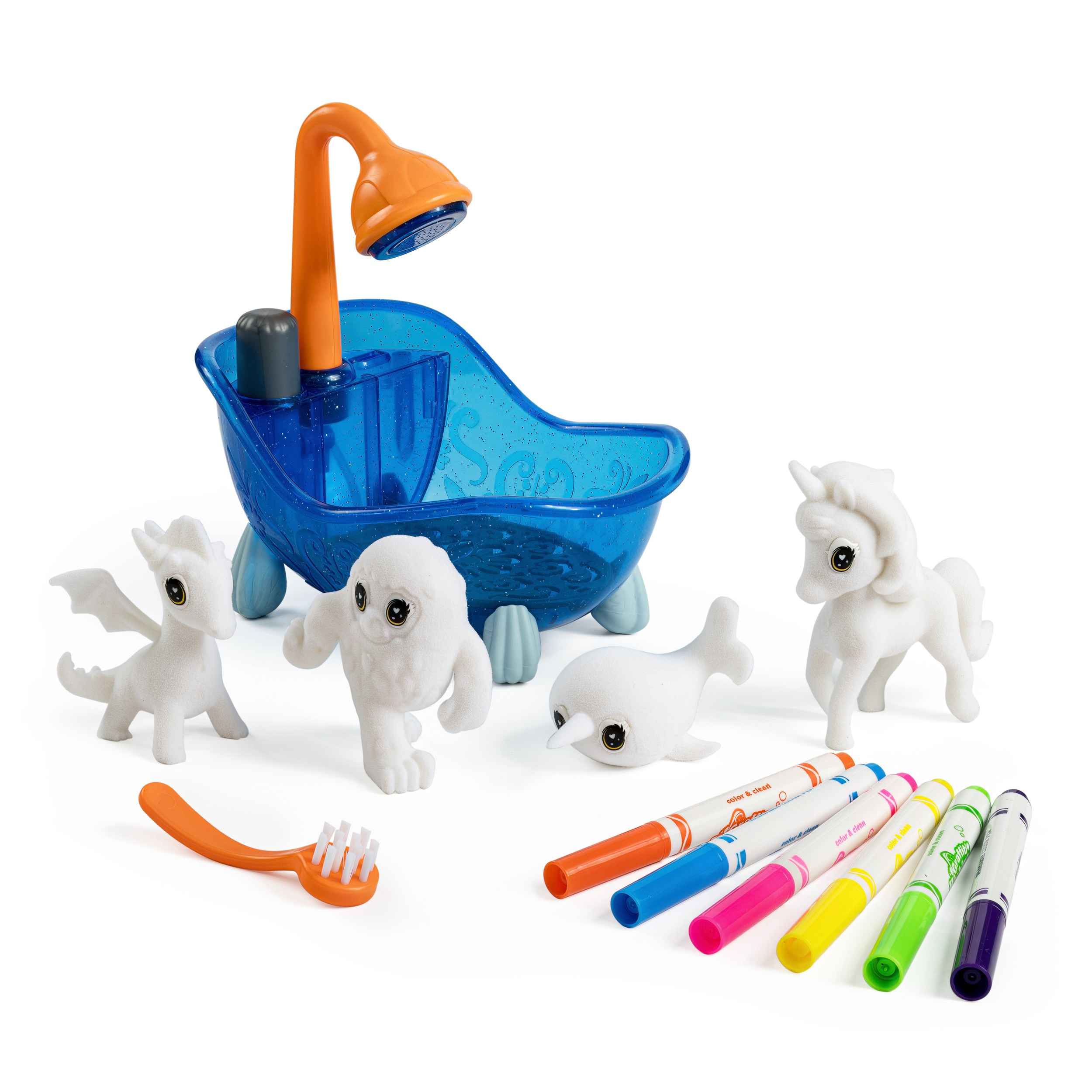 Детский набор пони и ванна