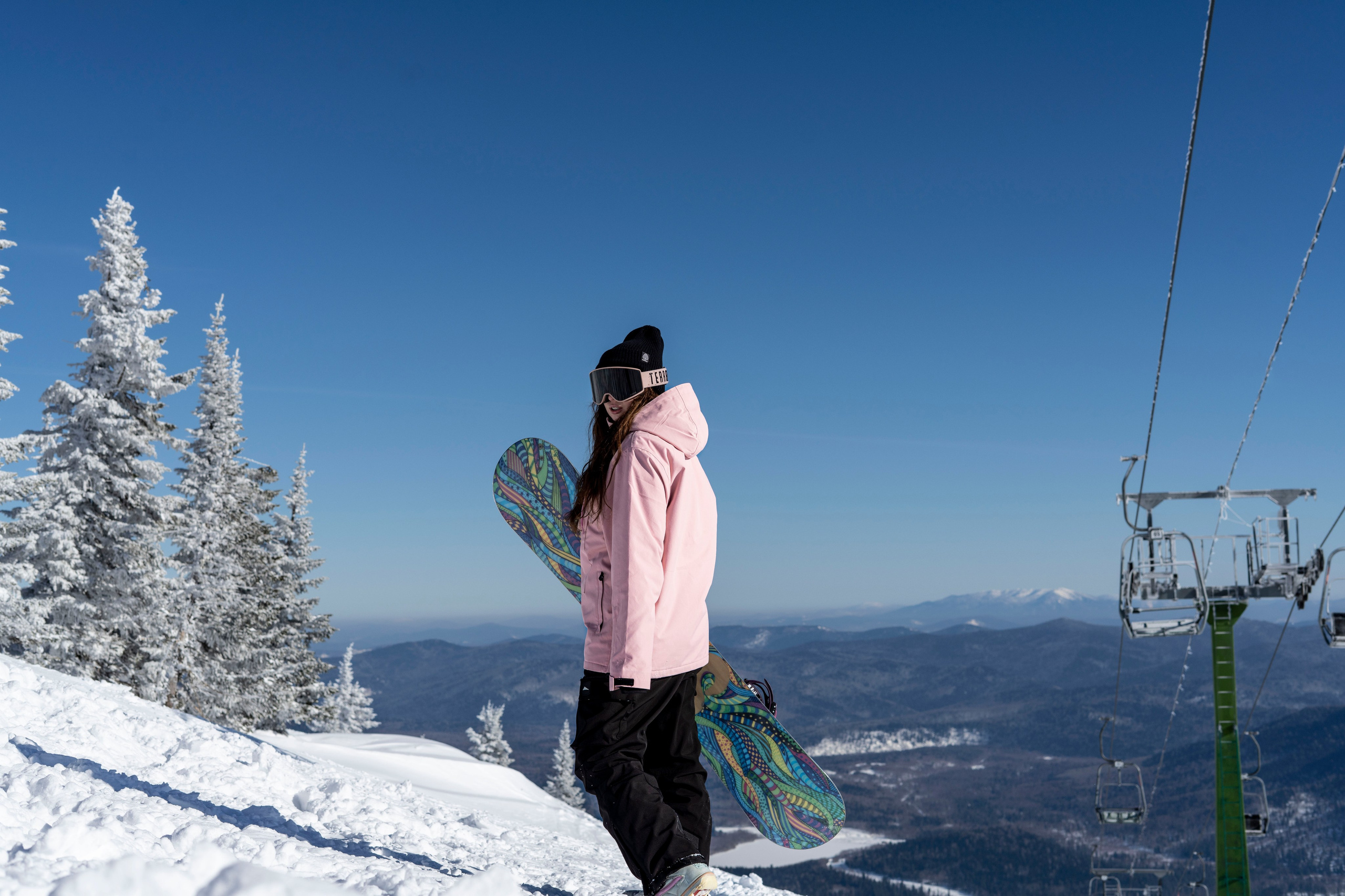 Фотосессия на вершине. Анастасия Паршукова — фотограф Шерегеш Новосибирск