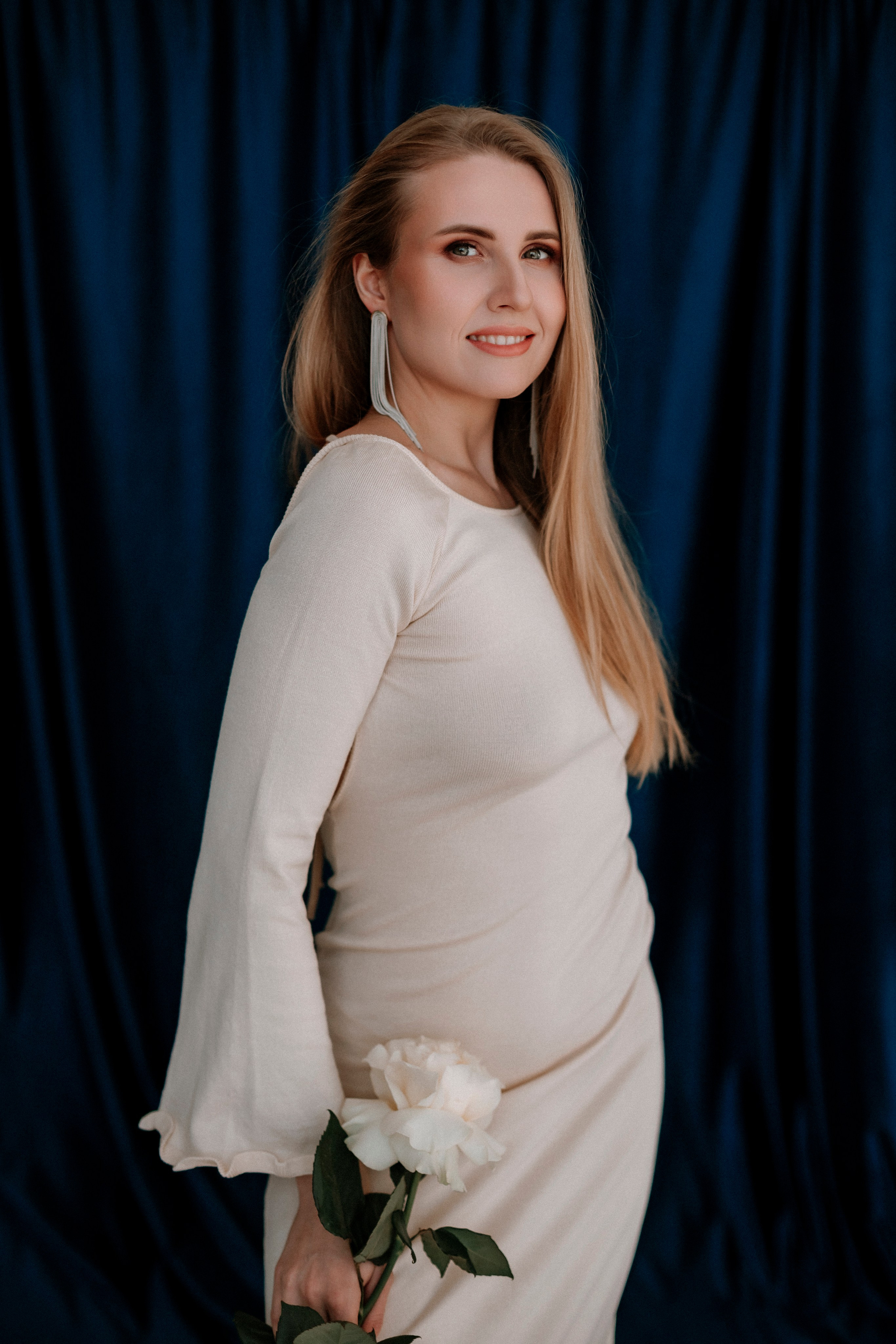 Съемка в тканях, Анастасия. Фотограф Калуга