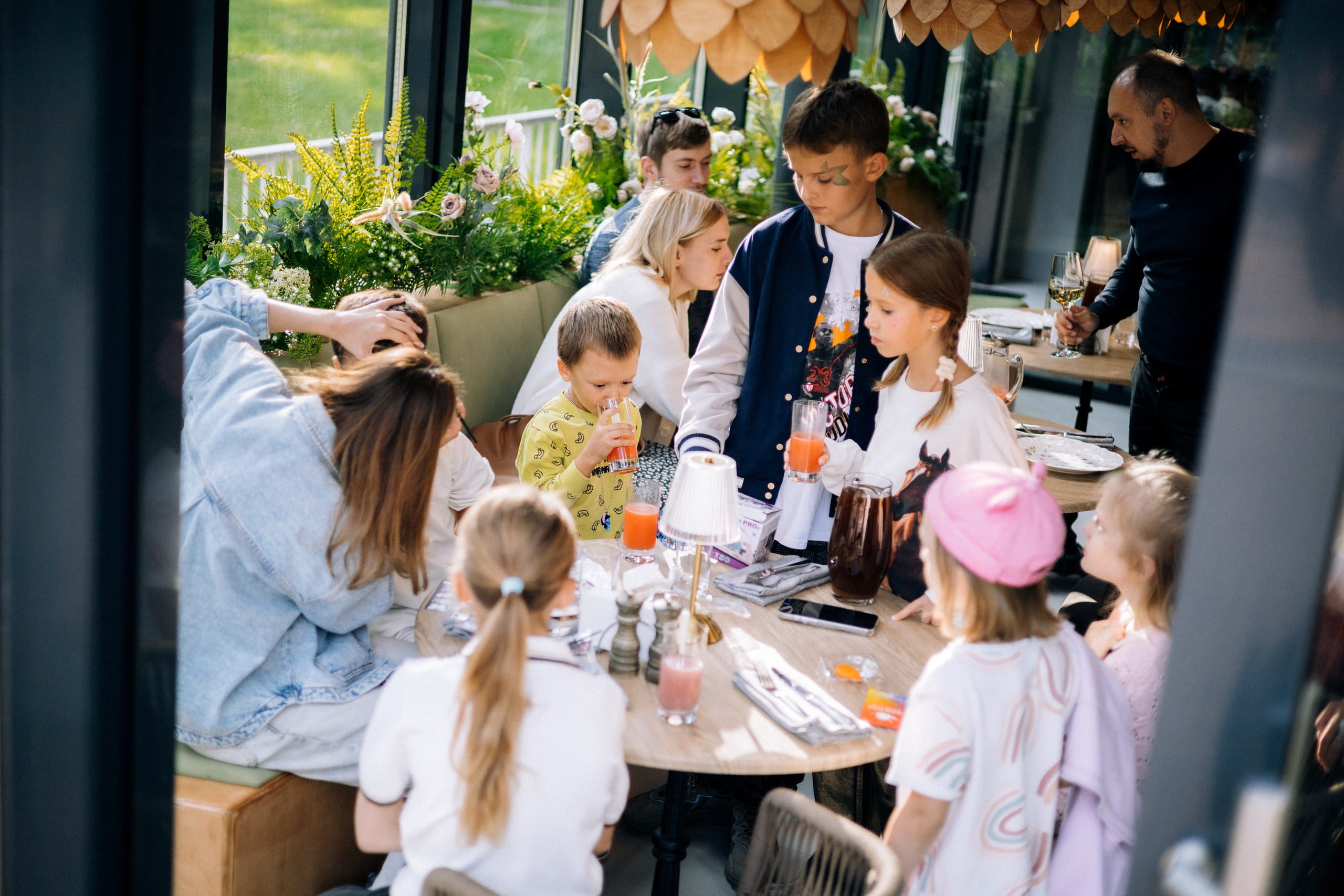 Детский день рождения. Кафе «БЕЛКА НАШЕПТАЛА». Ну оооочень концептуальное кафе