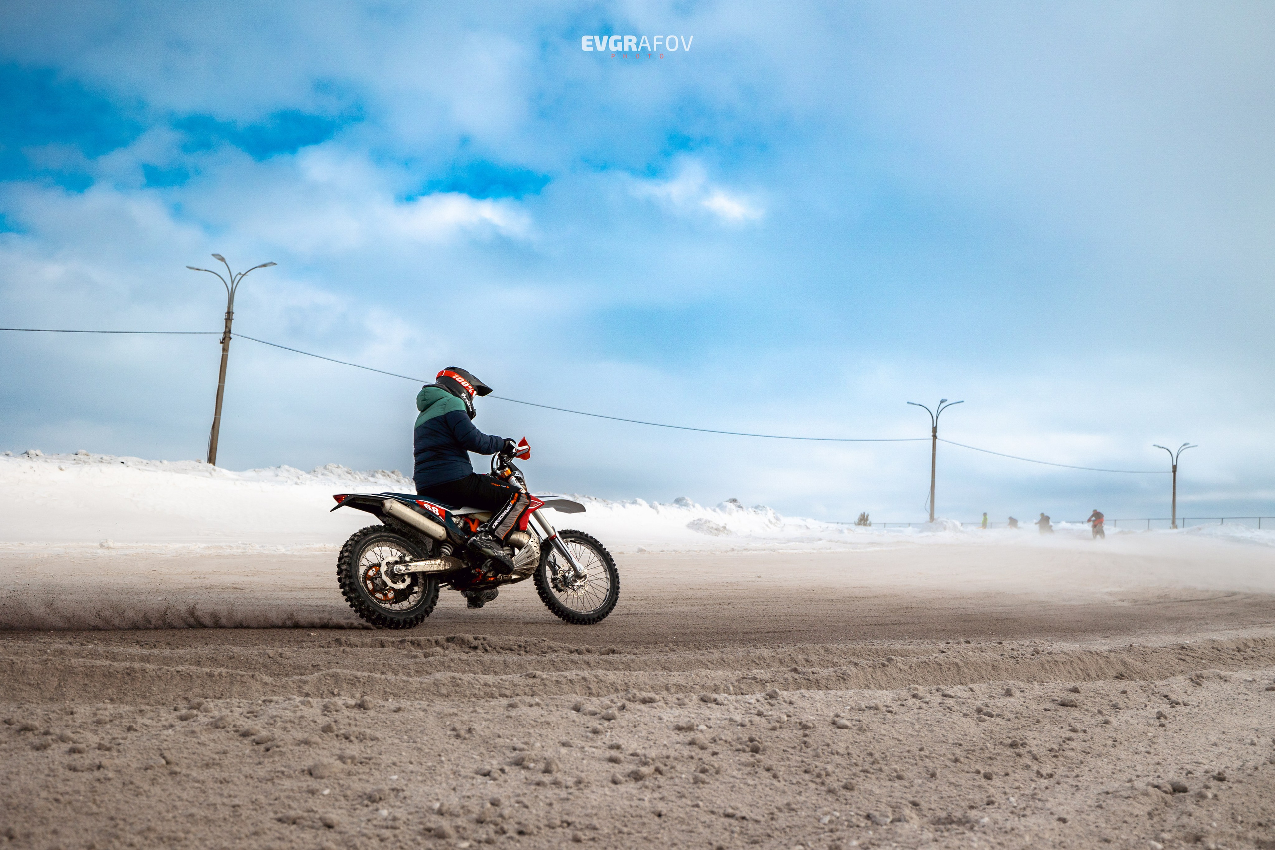 Открытый кубок Республики Татарстан по мотокроссу 3 этап. 4 февраля 2024 г. Фотограф Евграфов Александр