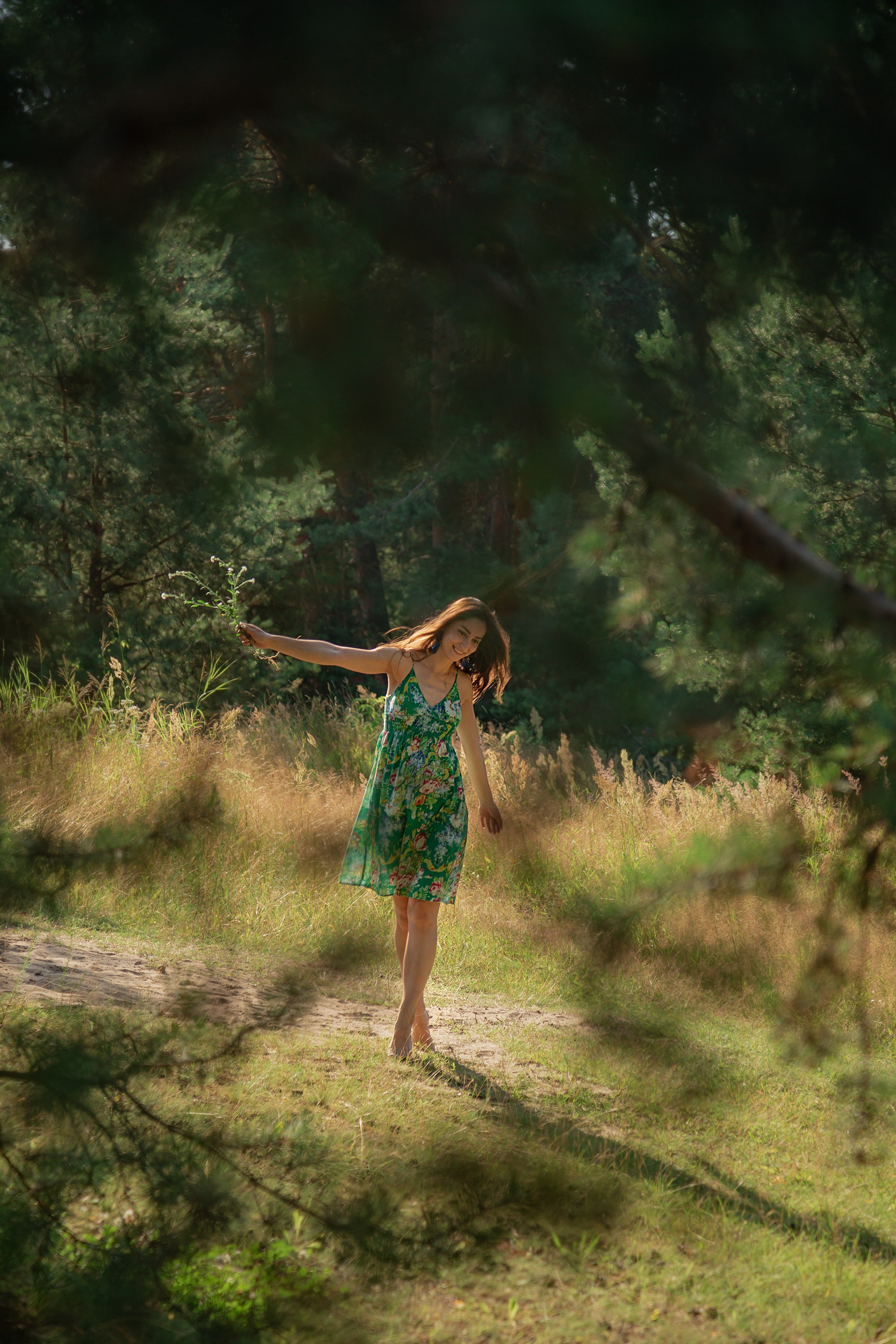 фотограф Анна Добрачёва, Anna Dobracheva, AIDphoto, беременность, серебренный бор, фотосессия в лесу, песок