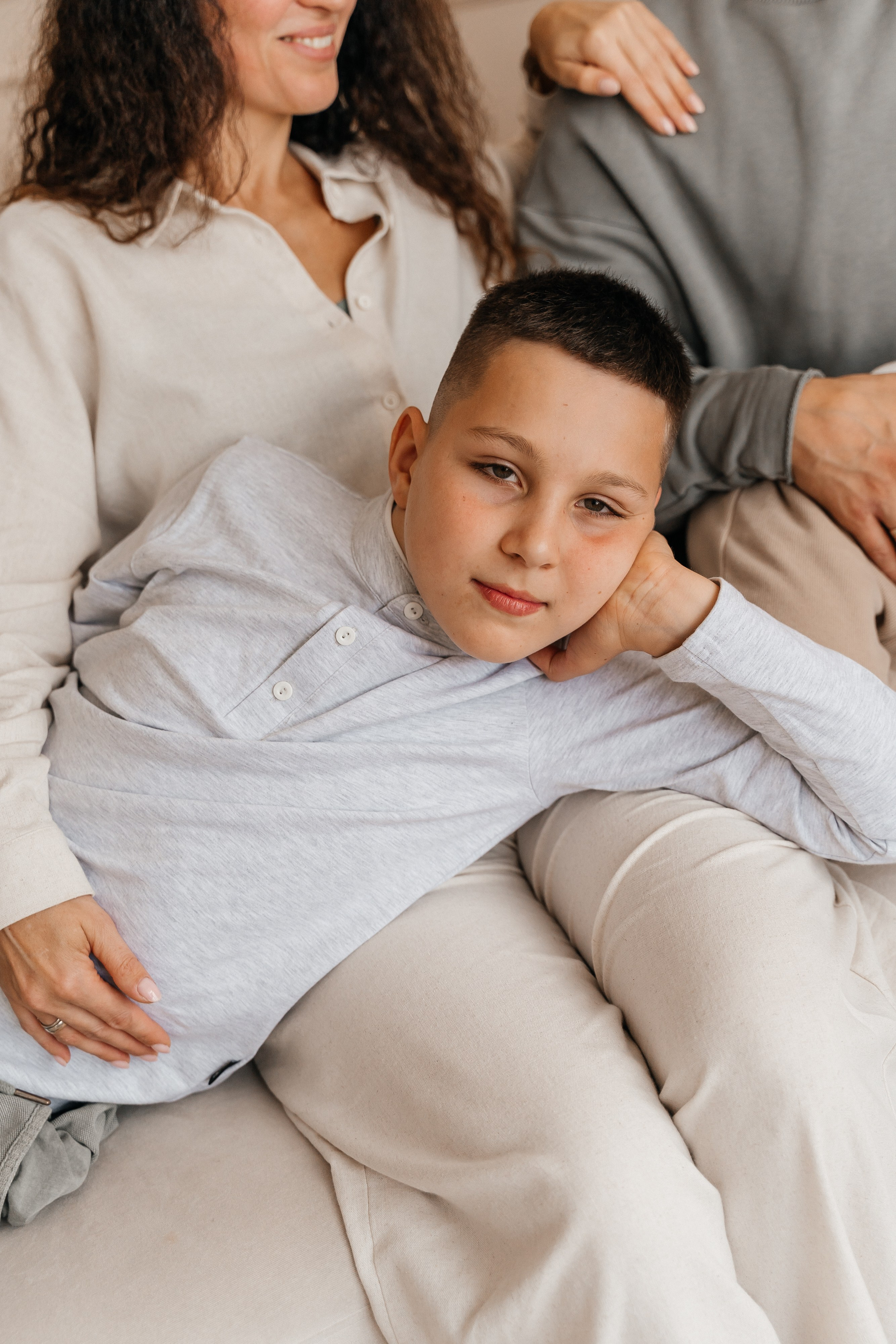 Илья, Вера, Сёма и Дима. Волик Мария