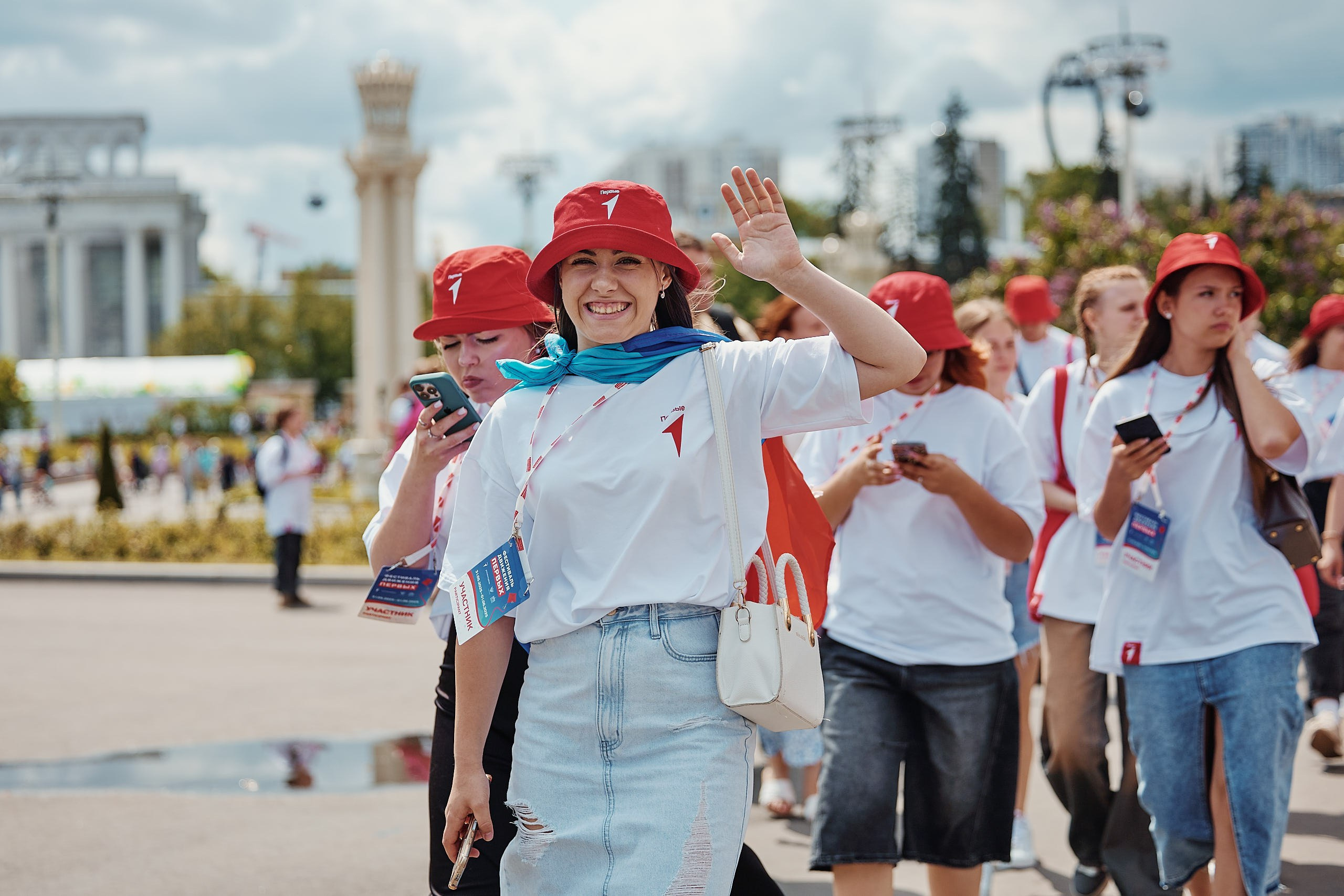 Фестиваль Движения Первых 2025. Репортажная съемка в Москве