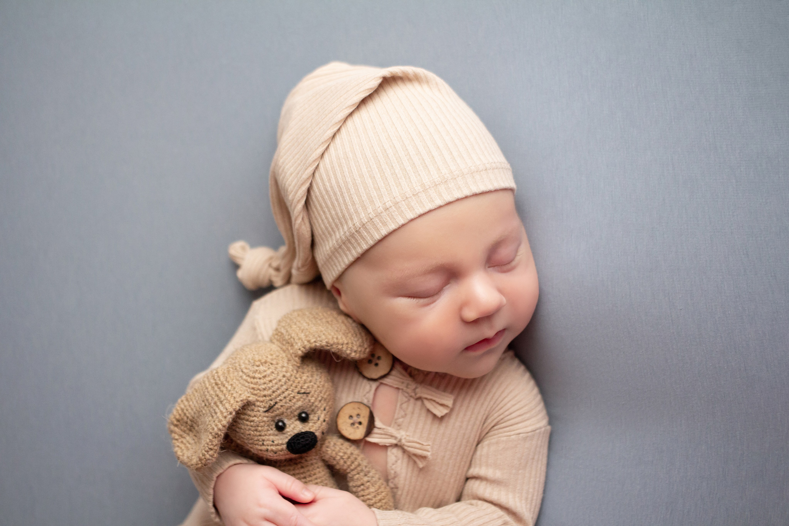 Классический стиль newborn. Фотограф новорождённых Анапа Елена Кушнарь