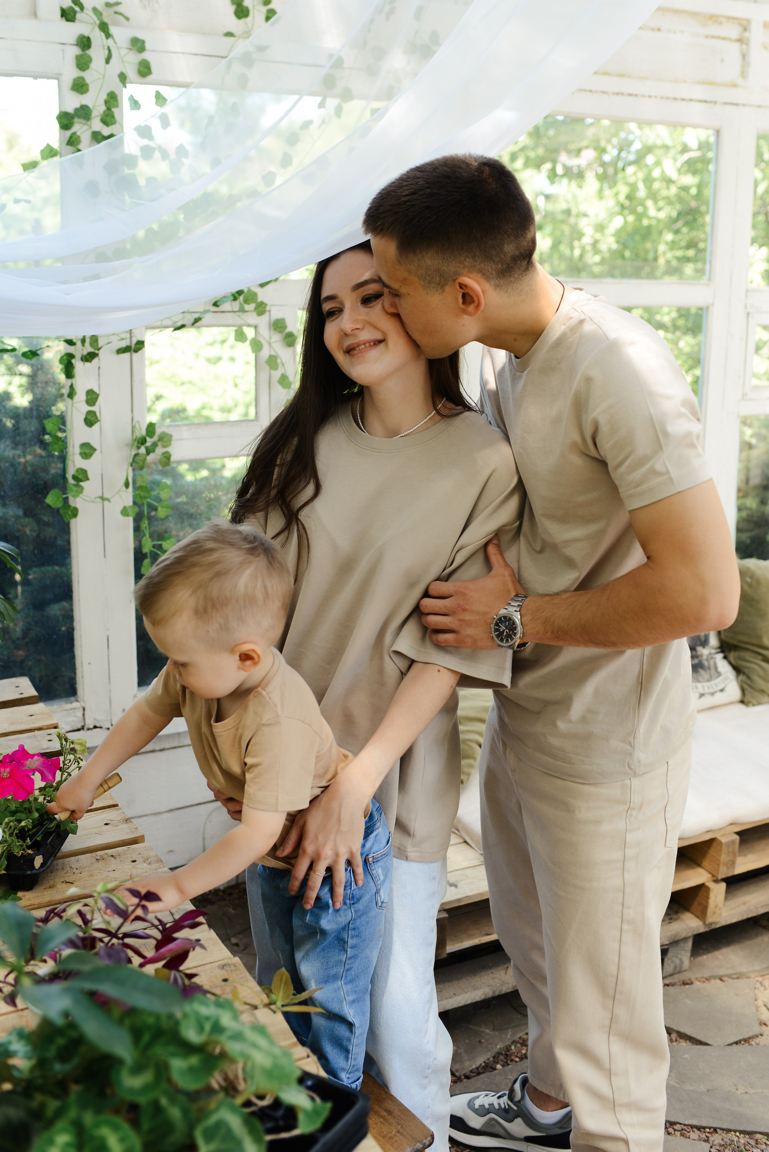 Summer family photo shoot. Фотограф Ярута Оксана / Ростов-на-Дону